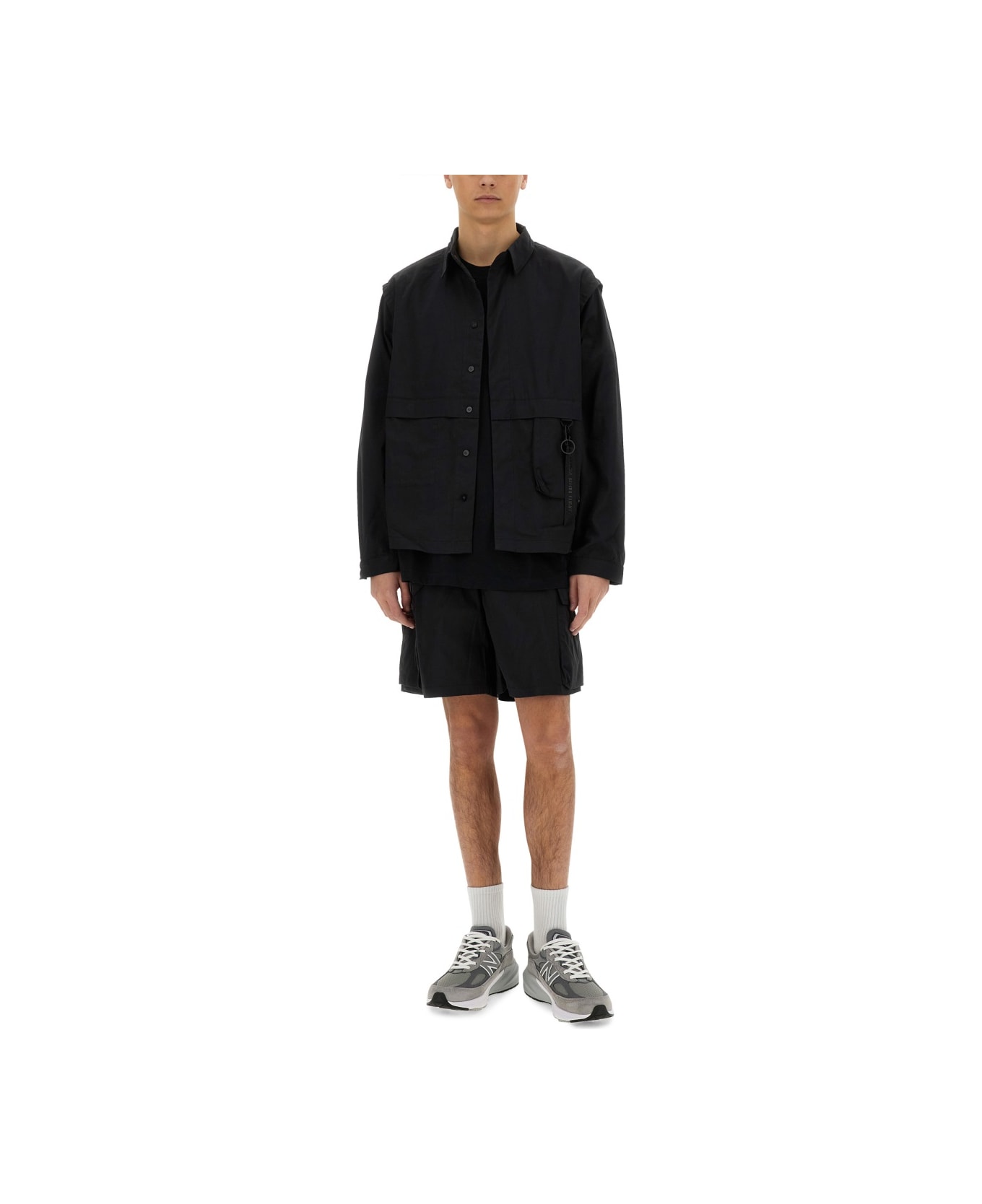 Alpha Industries "utility" Overshirt - BLACK