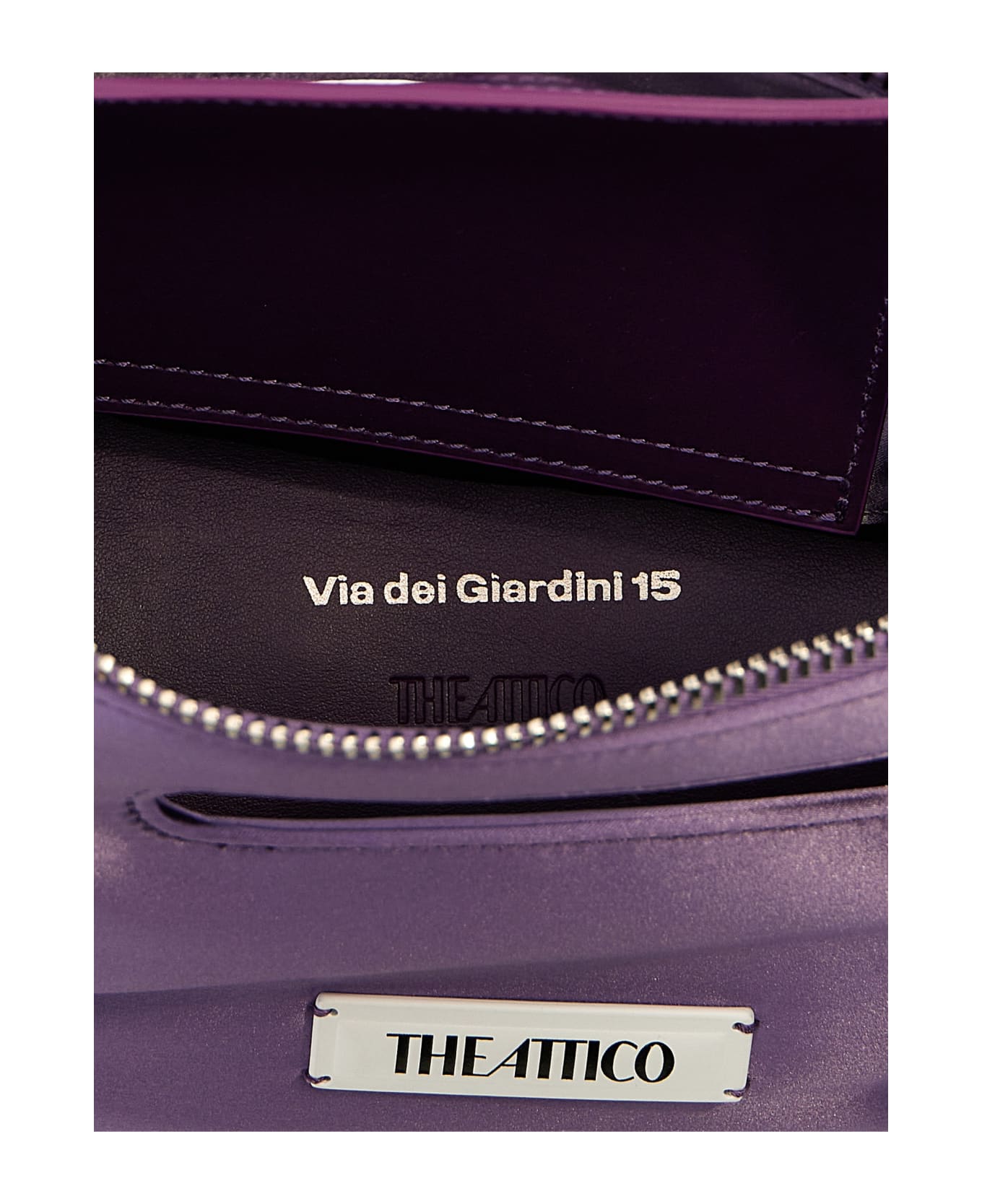 The Attico 'via Dei Giardini 15' Handbag - Purple トートバッグ