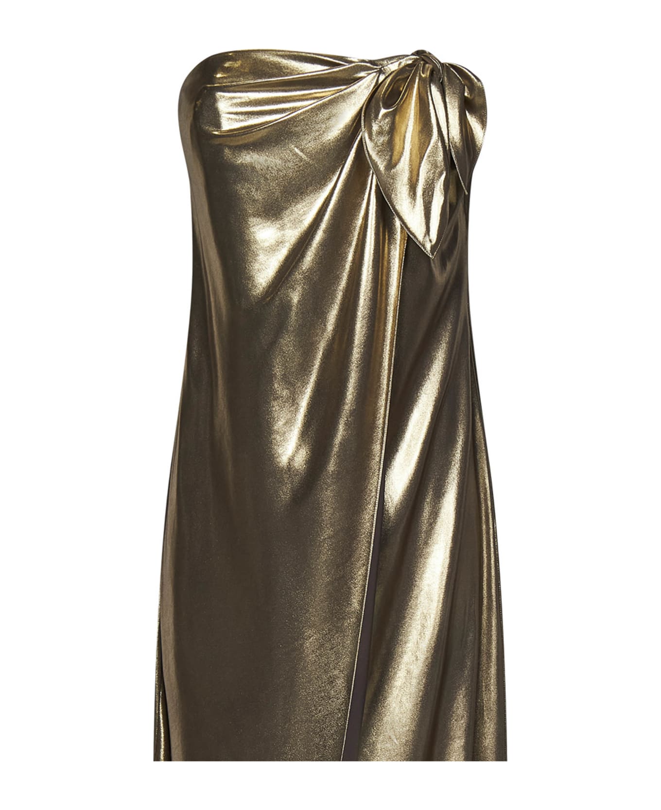 Ralph Lauren Brigitta Long Dress - Golden