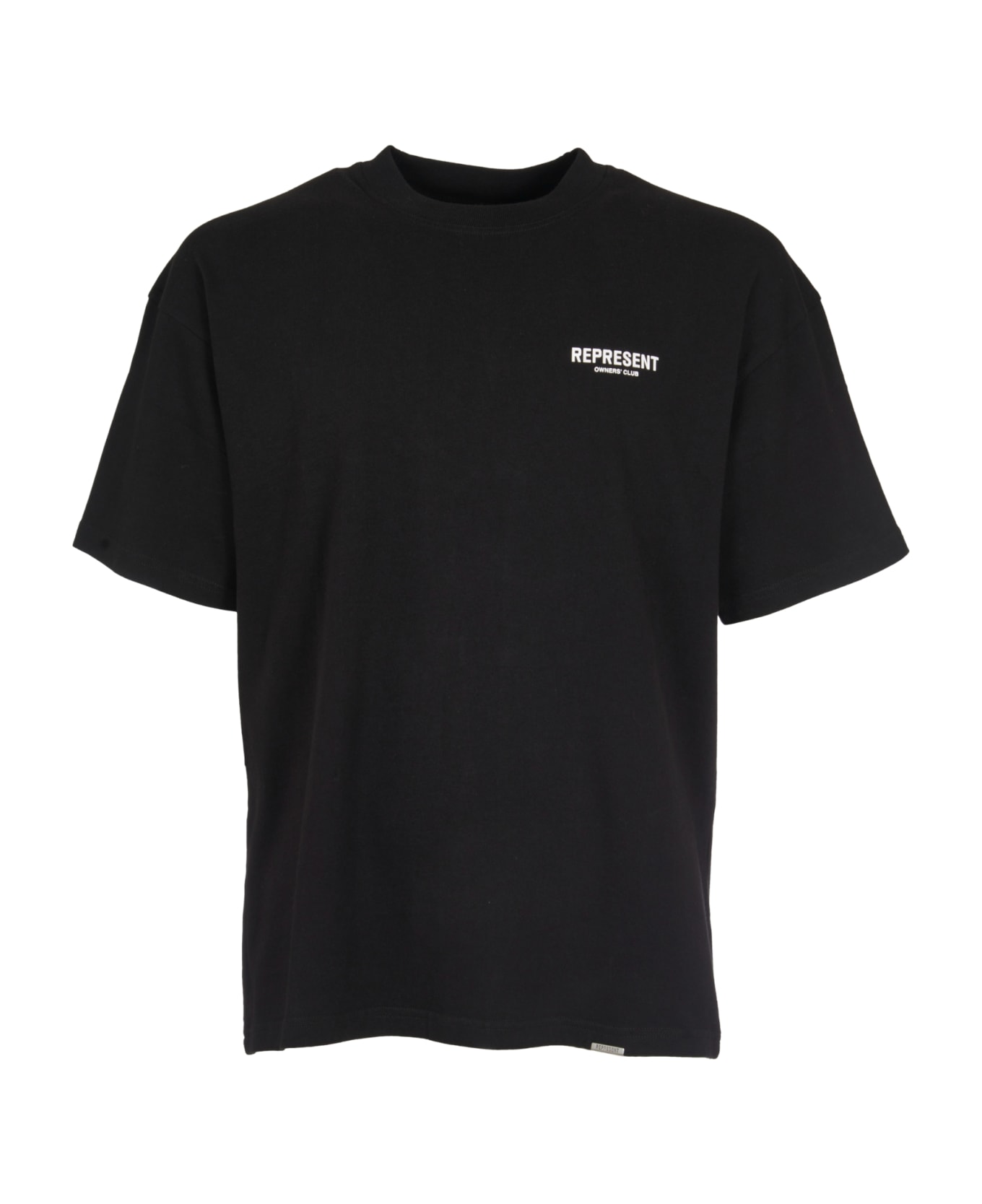 REPRESENT Logo Printed T-shirt - Black