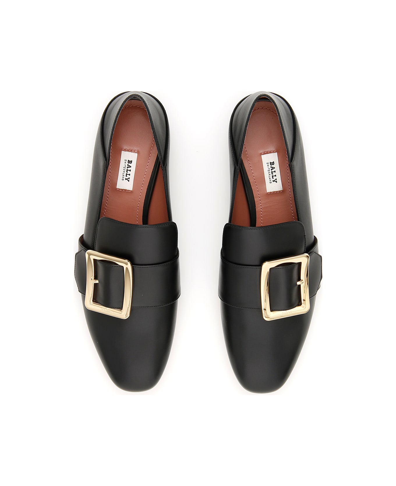 Bally Calfskin Janelle Loafers - BLACK|Nero