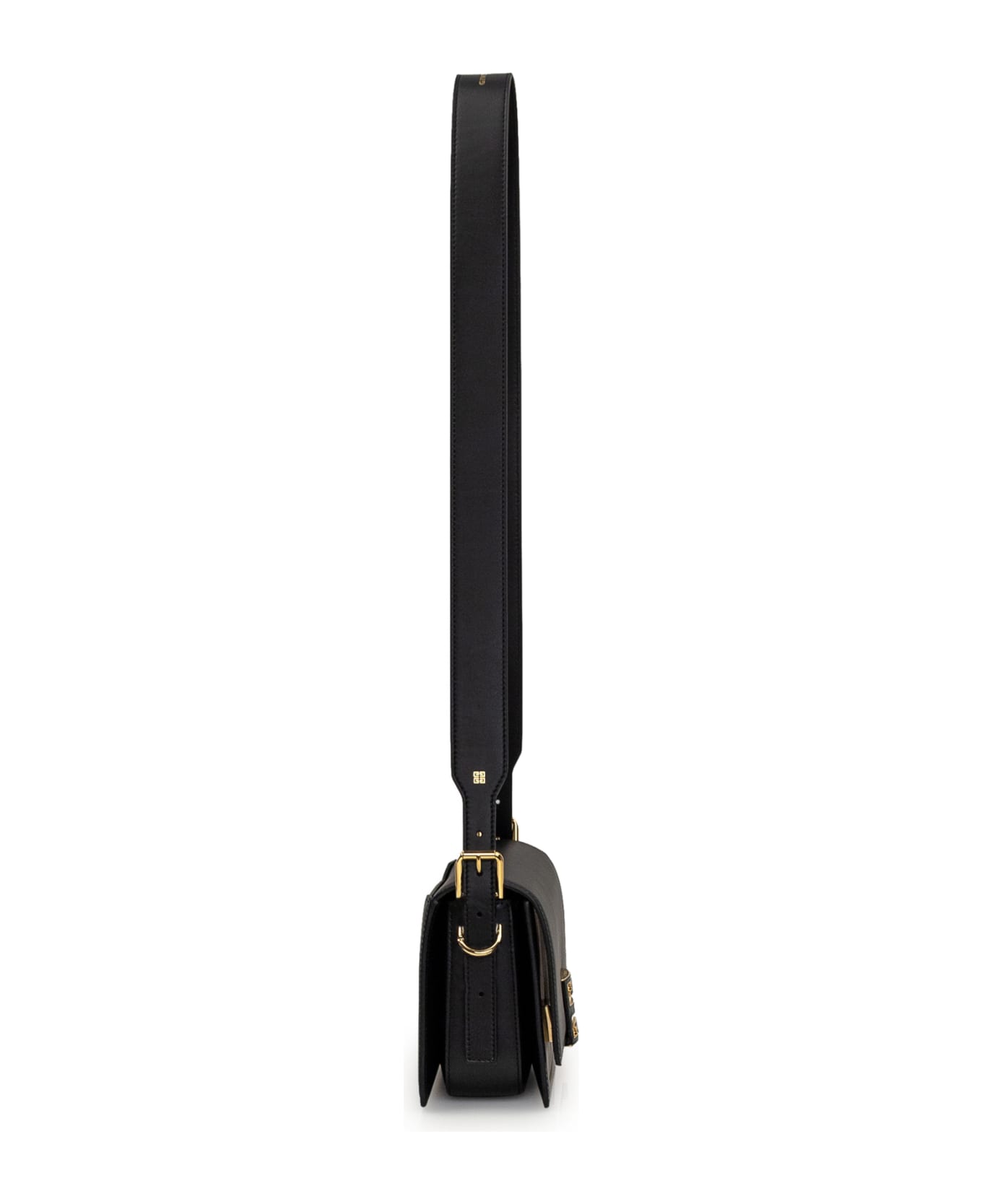 Givenchy 4g Crossbody Medium Bag In Black Box Leather - Black ショルダーバッグ