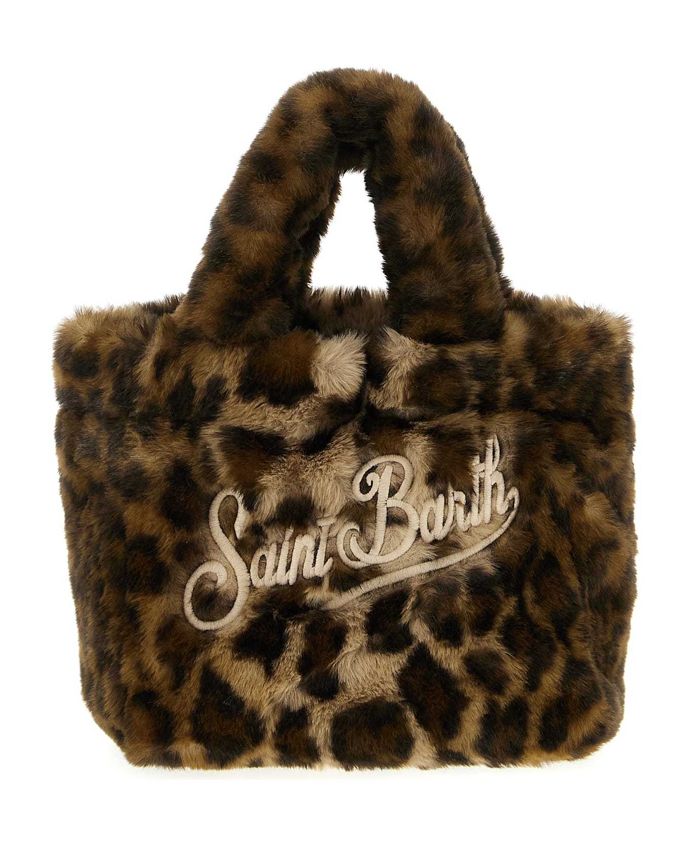 MC2 Saint Barth 
vanity Soft Fur
 Mini Handbag - Brown