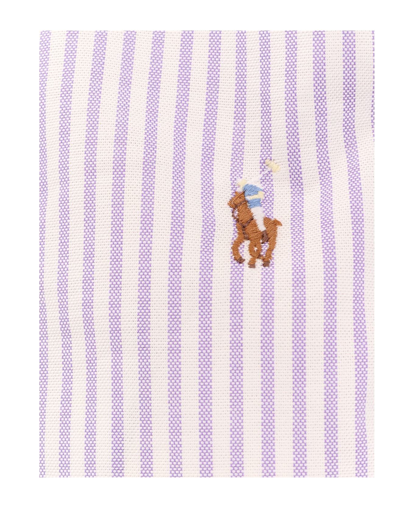 Polo Ralph Lauren Striped Cotton Shirt - Purple