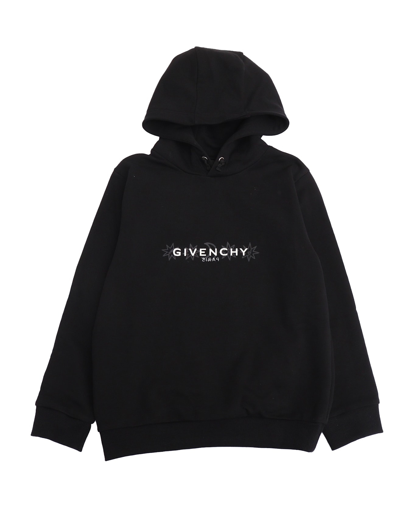 Givenchy Hooded Sweatshirt - BLACK