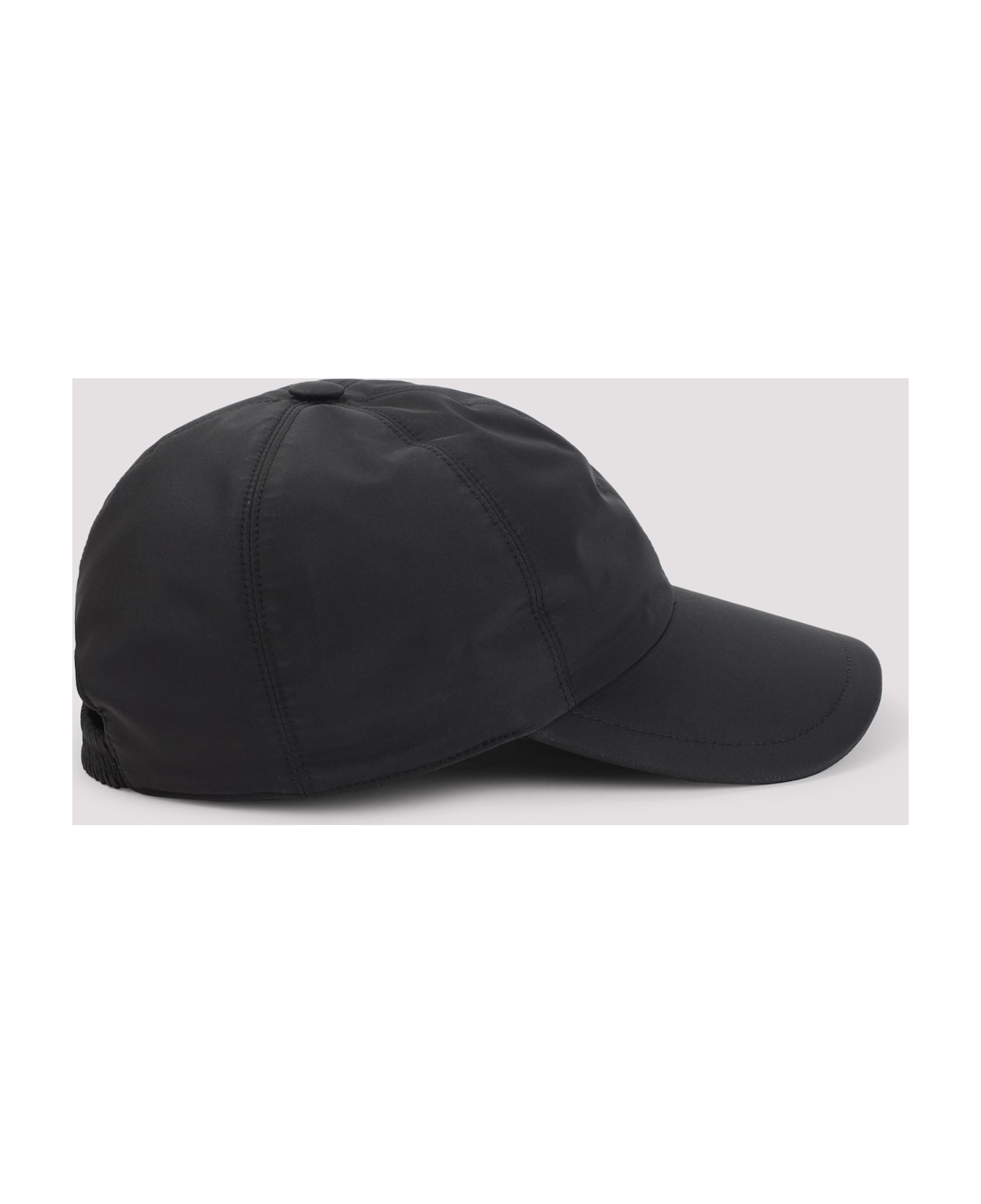 Kiton Polyester Hat - Nero