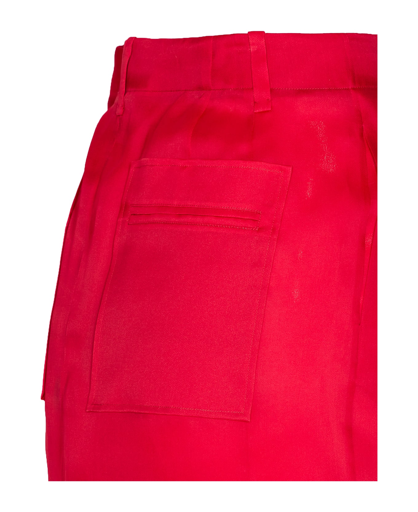 Khaite Lucian Skirt - Red