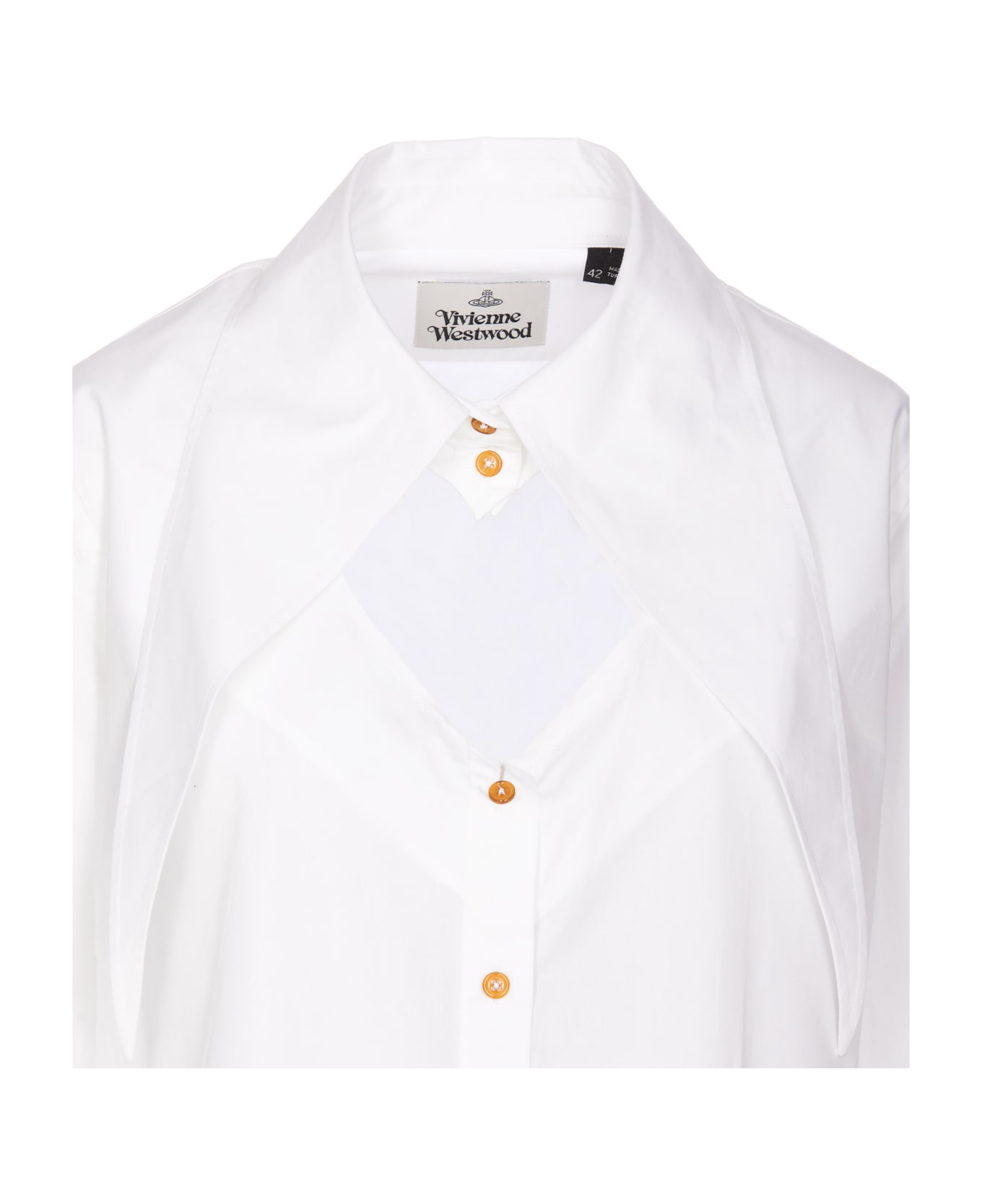 Vivienne Westwood Heart Shirt - White シャツ