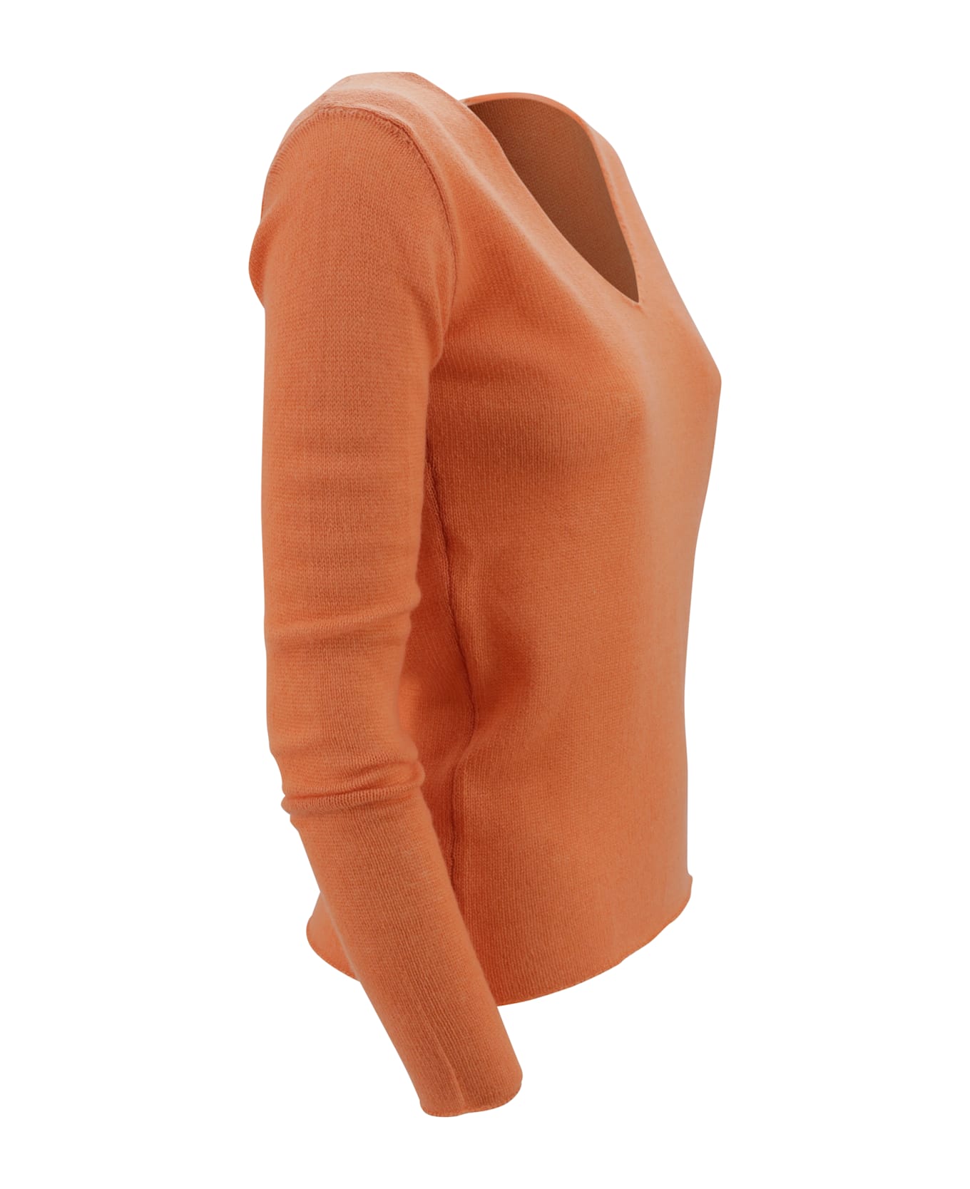 Be You V-neck Sweater - Orange