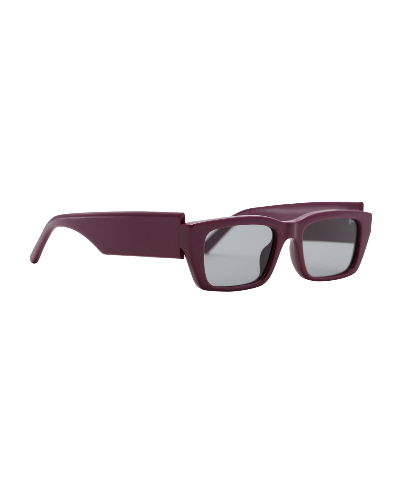 Palm Angels Rectangular Frame Sunglasses - purple