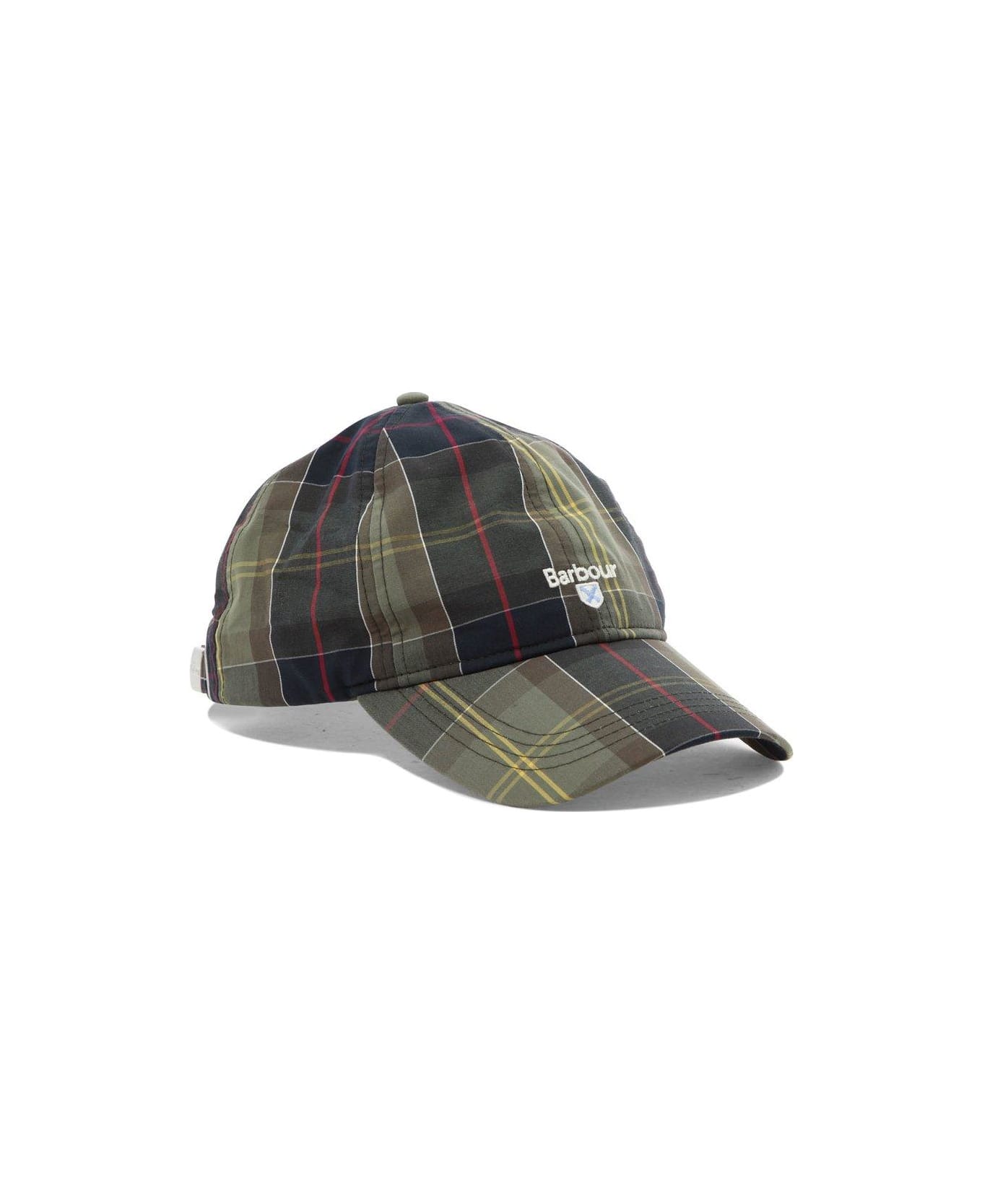 Barbour Logo Embroidered Tartan Print Cap - Tartan