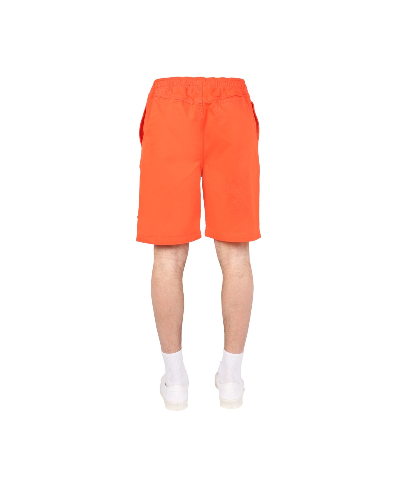 Stussy Logo Bermuda - ORANGE