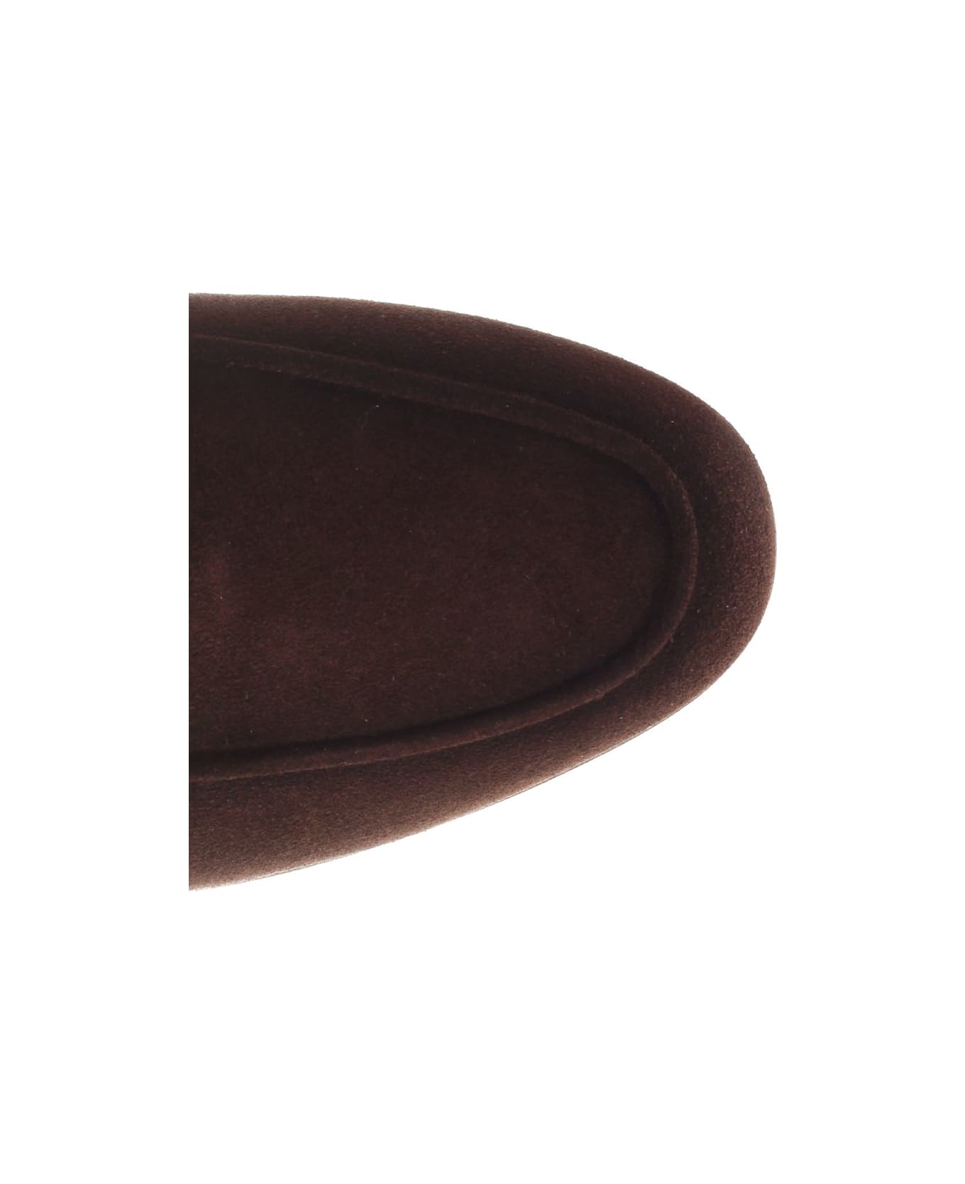 Santoni Carlo Men's Brown Suede Moccasin - Brown