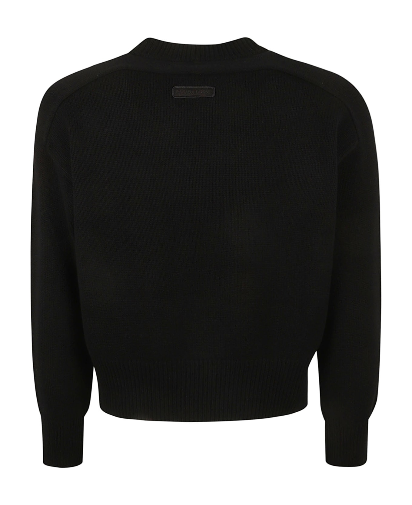 Canada Goose Round Neck Sweater - Black
