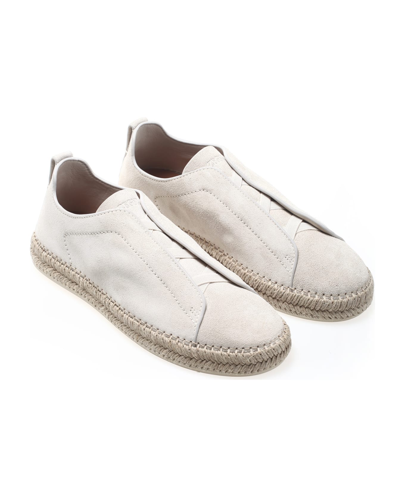 Zegna Flat Shoes Sand - Sand ローファー＆デッキシューズ