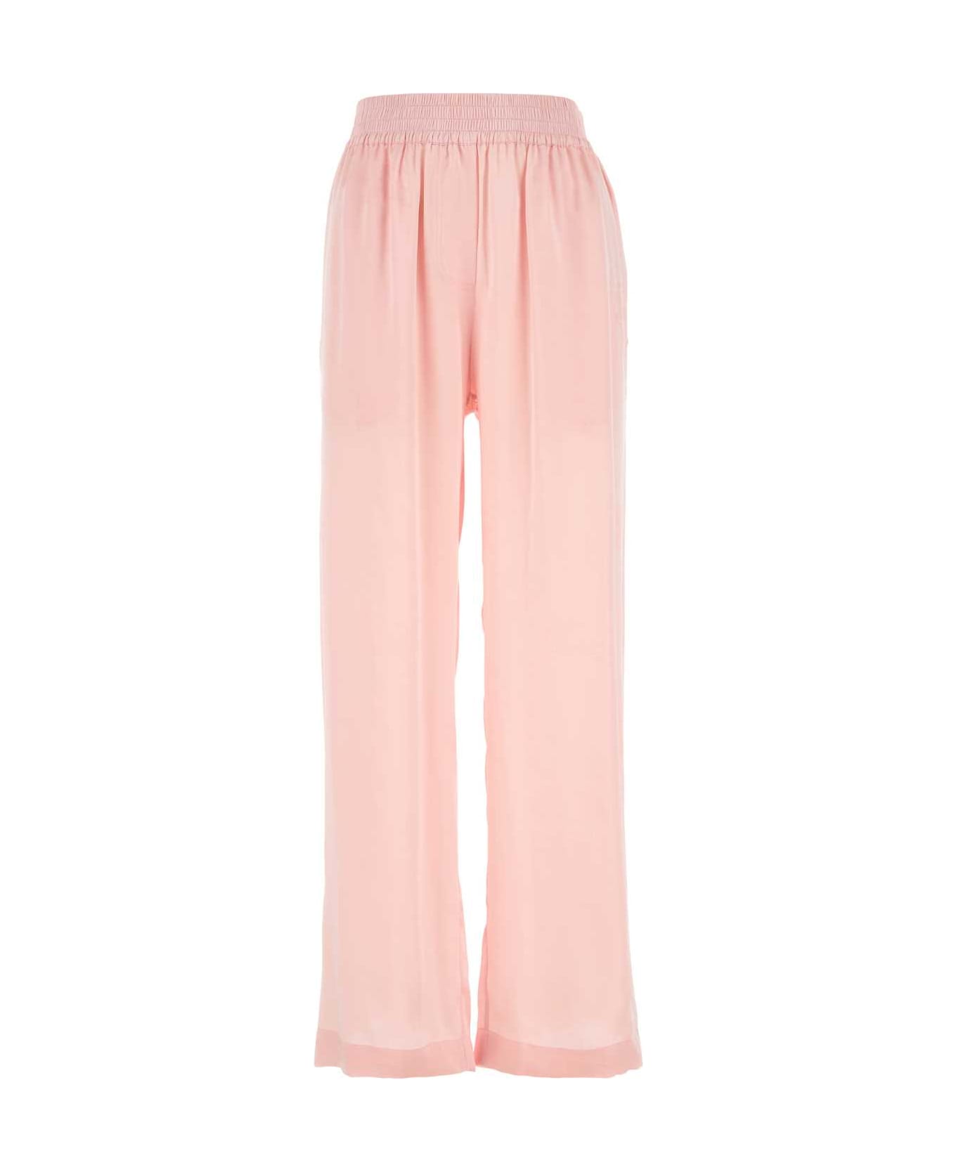 Burberry Pastel Pink Satin Pyjama Pant - SOFTBLOSSOM