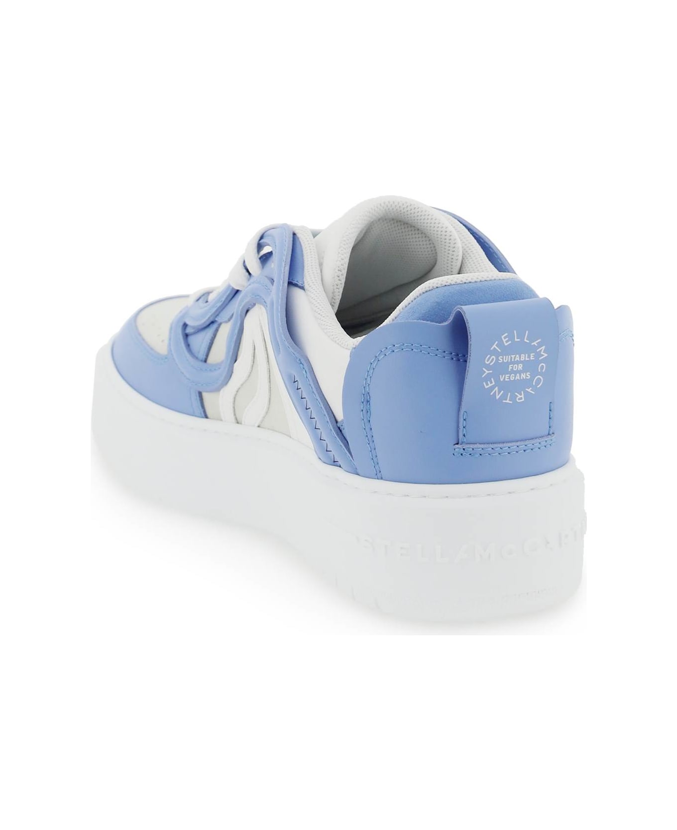 Stella McCartney Vegan Leather Sneakers - Light Blue