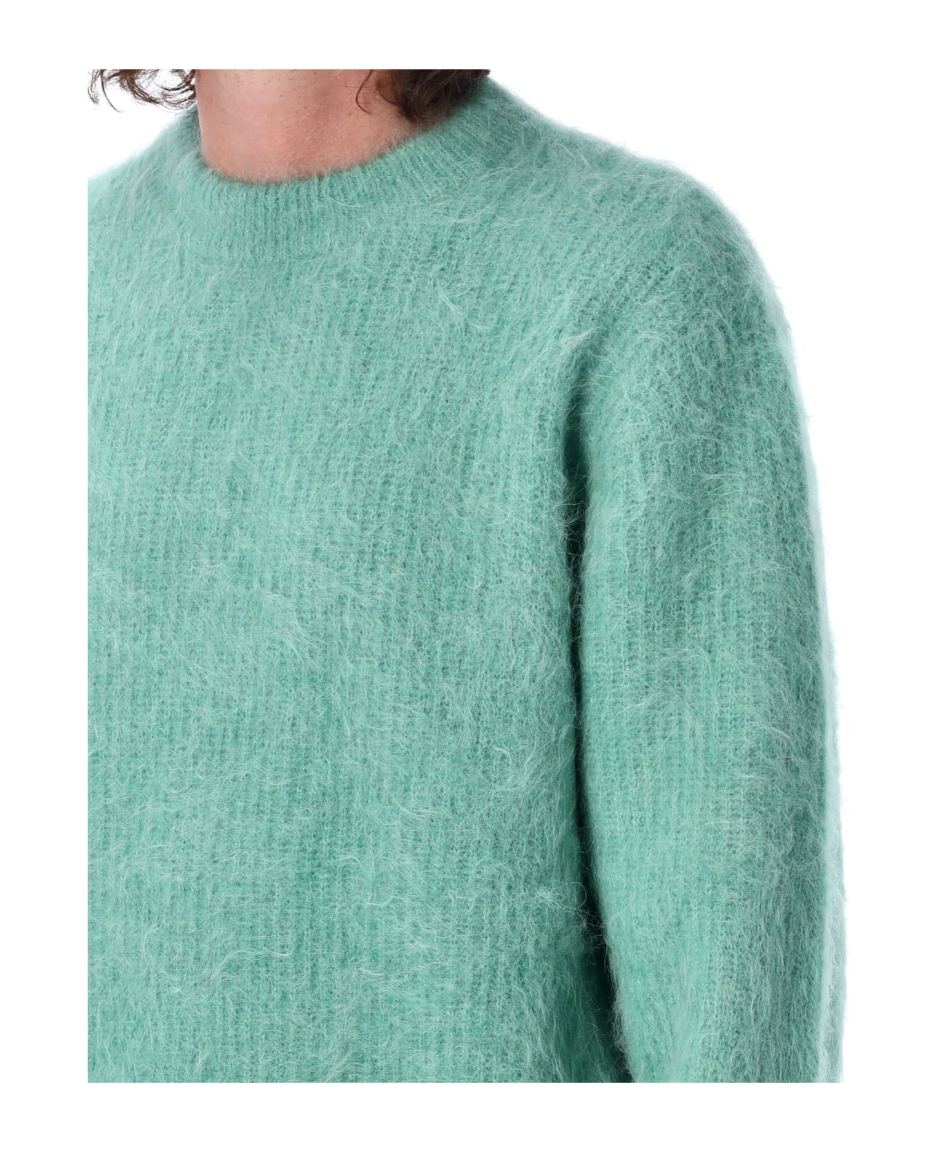 Séfr Haru Sweater - TURQUOISE ALPACA