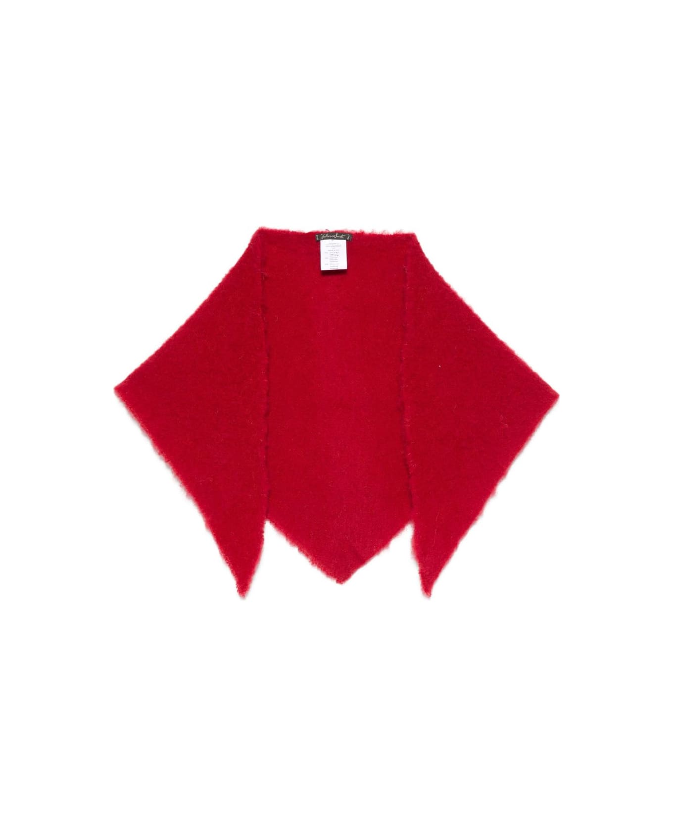 Faliero Sarti Kat Wool And Cashmere Foulard - Red