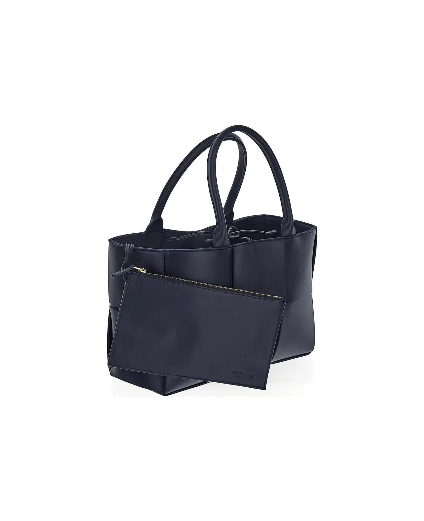 Bottega Veneta Small Arco Tote Bag - BLUE