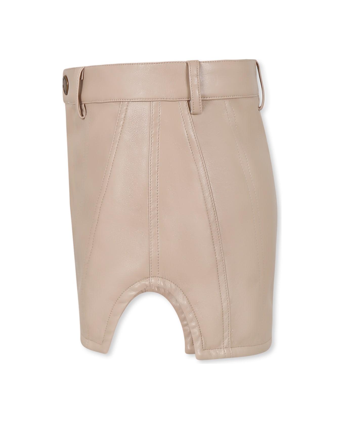 Pinko Pink Skirt For Girl With Logo - Pink