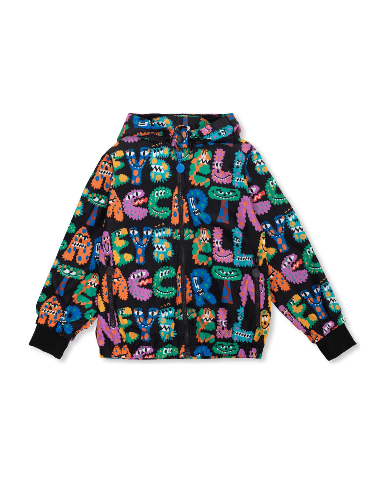 Stella McCartney Kids Patterned Jacket - BLACK COLOURFUL