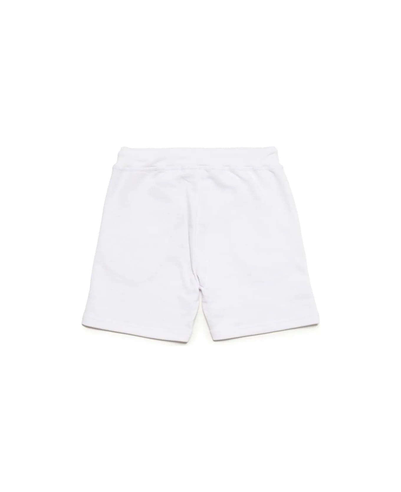 Dsquared2 White Sports Shorts With Logo - White ボトムス