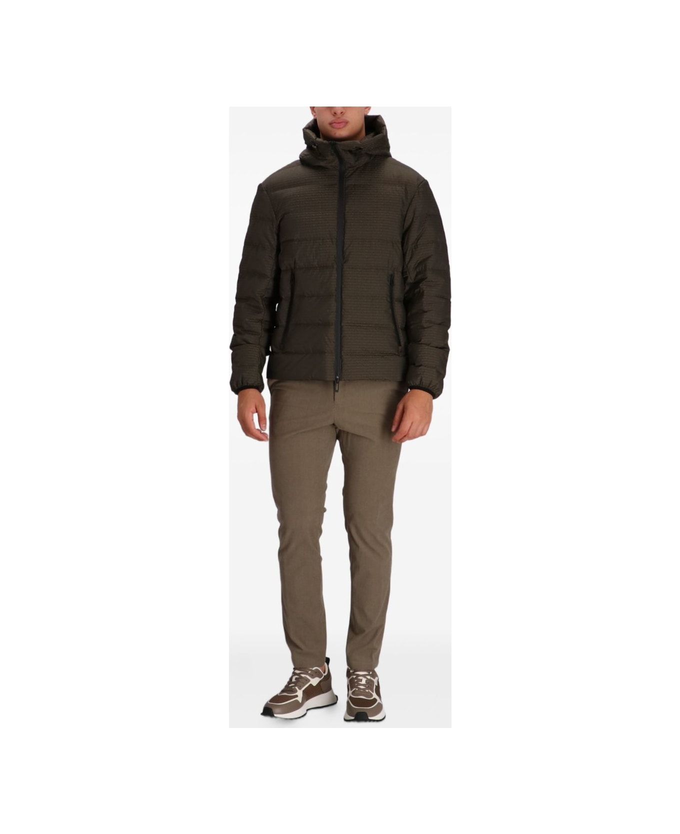 Emporio Armani Nylon Down Vest - Green