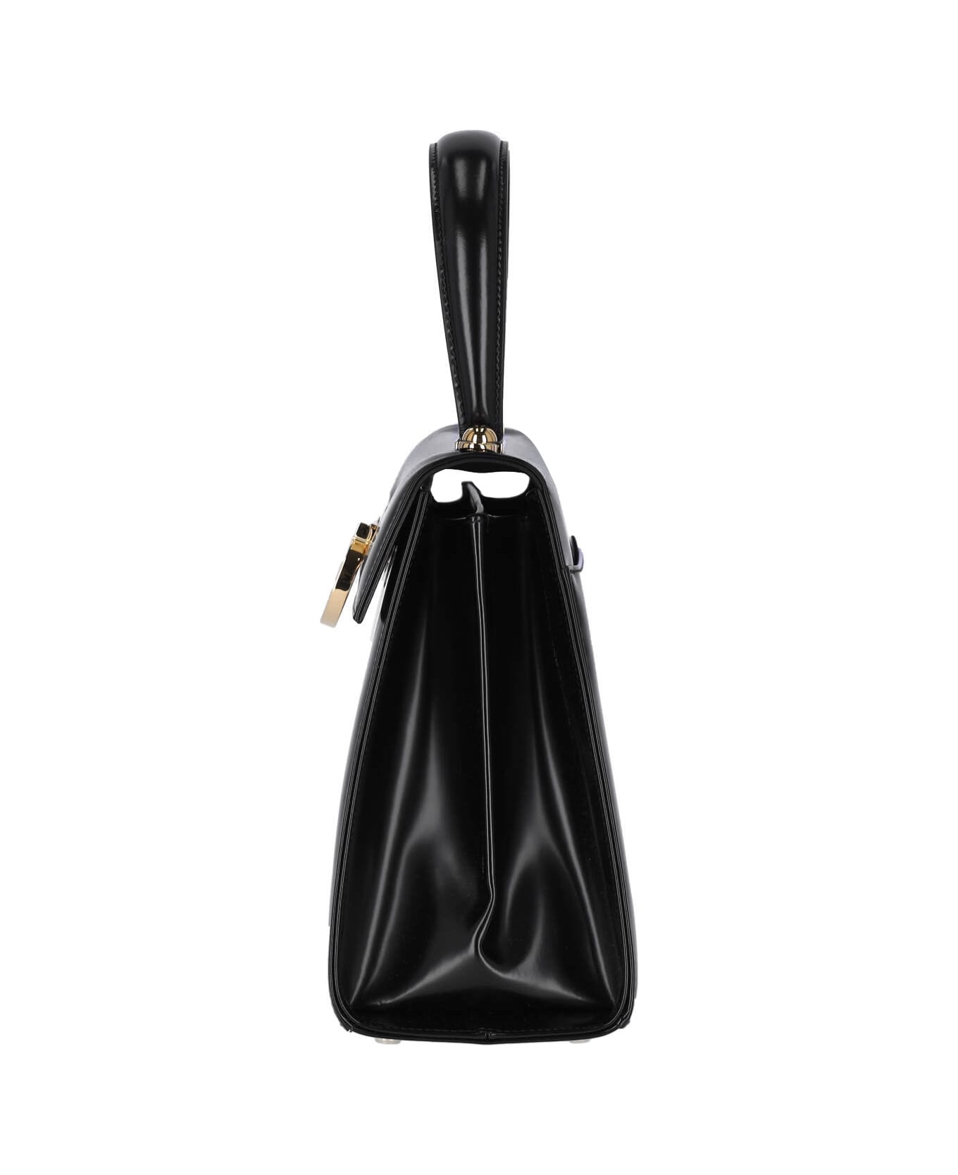 Ferragamo Iconic Medium Handbag - Black  