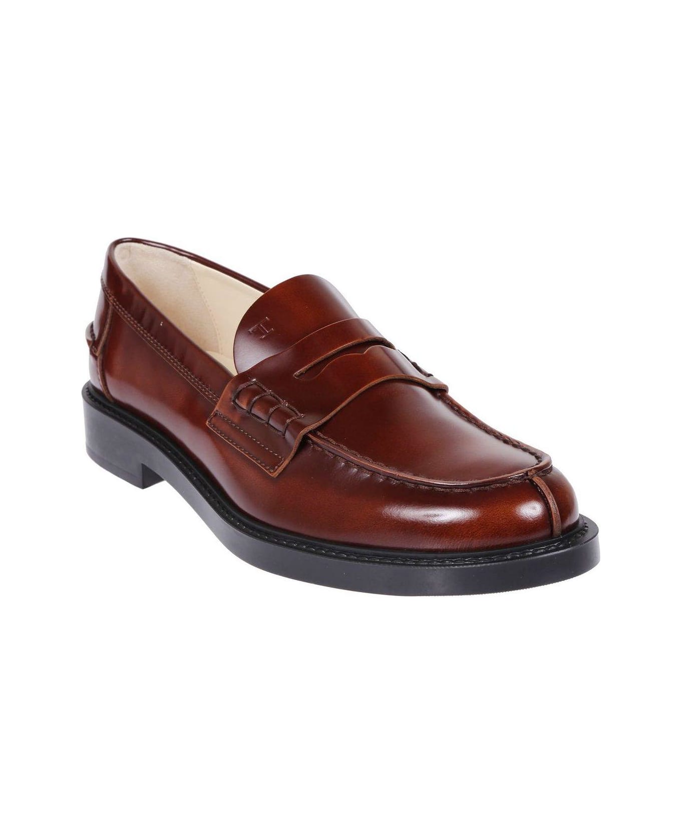 Tod's Penny Bar Loafers - Cuoio フラットシューズ