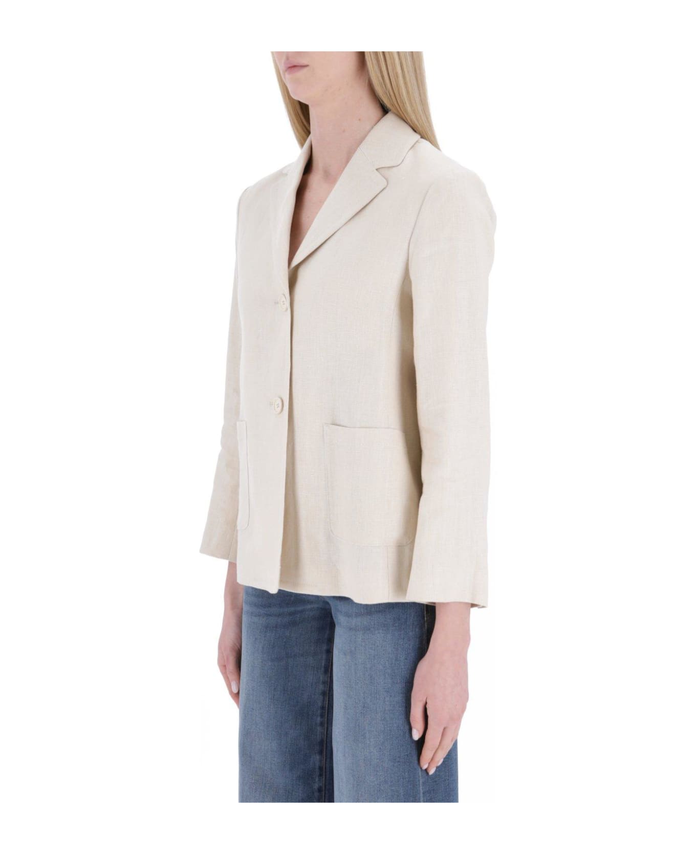 'S Max Mara Socrates Single-breasted Jacket - Beige