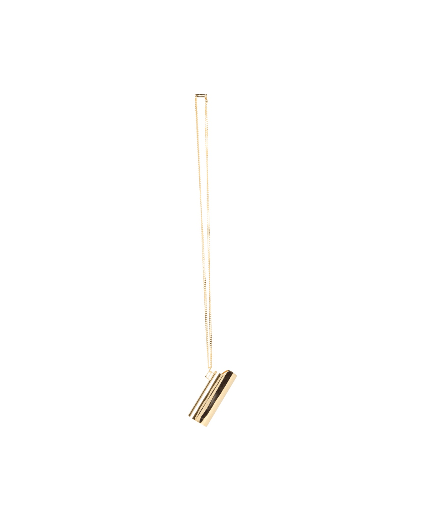 AMBUSH Large Lighter Holder Necklace - GOLD