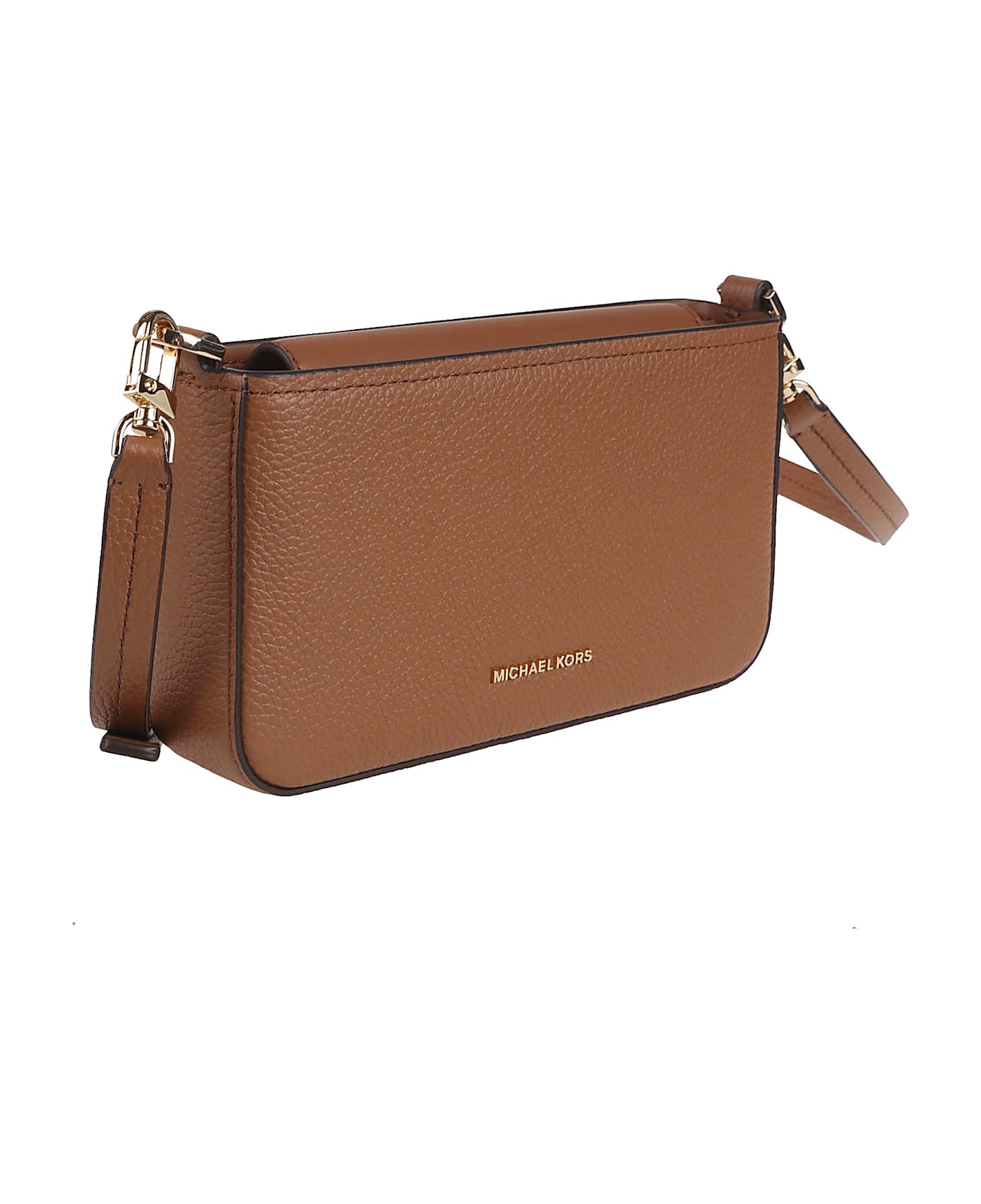 Michael Kors Bryant Small Convertible Crossbody Pouchette Bag - Luggage
