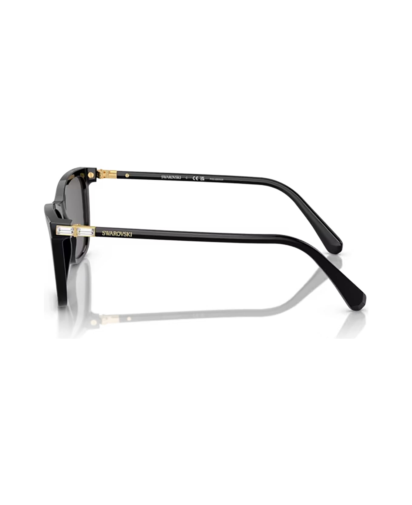 Swarovski Sk6004 Black Sunglasses - Black サングラス