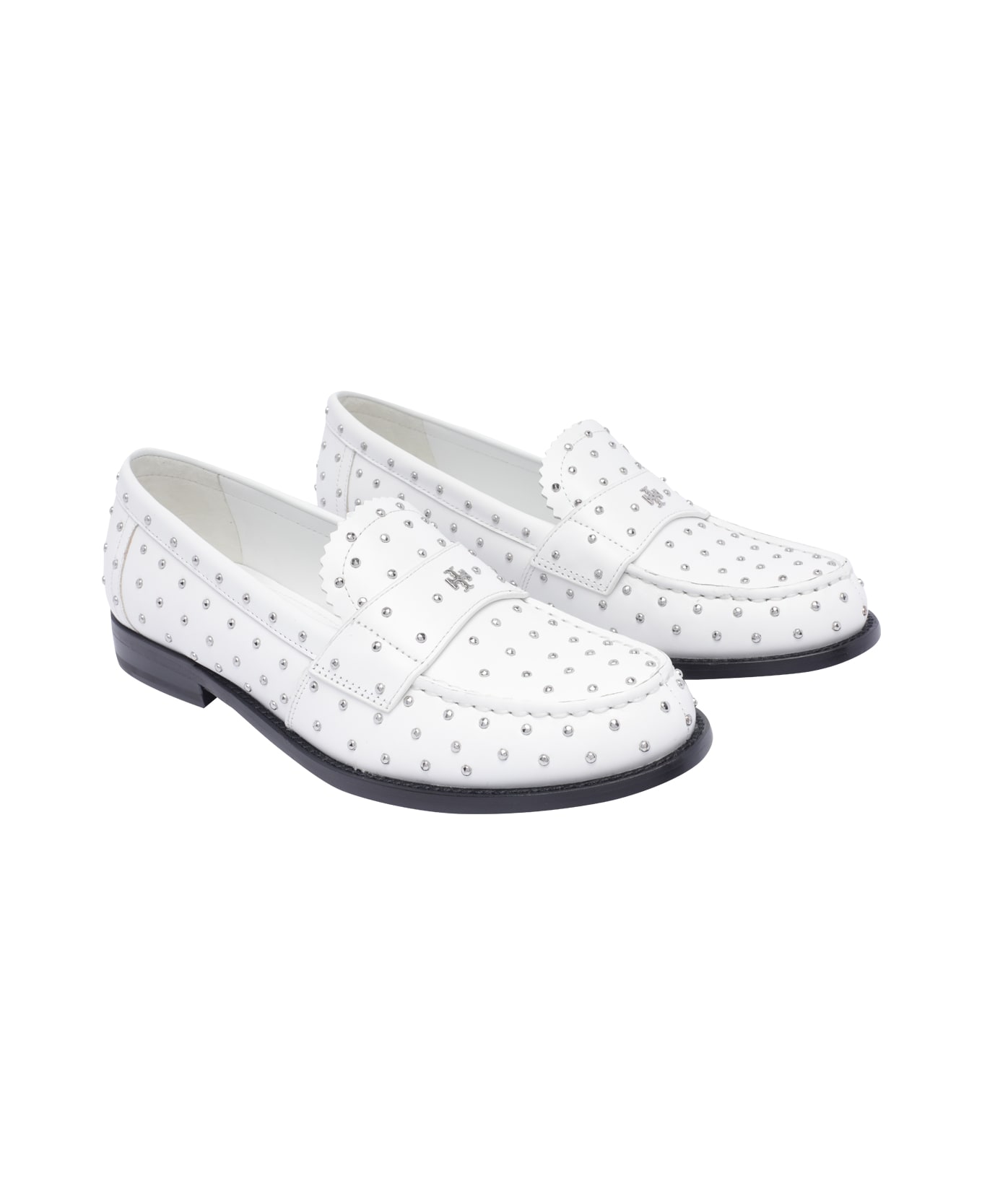 Tory Burch Classic Stud Loafers - CLOUD