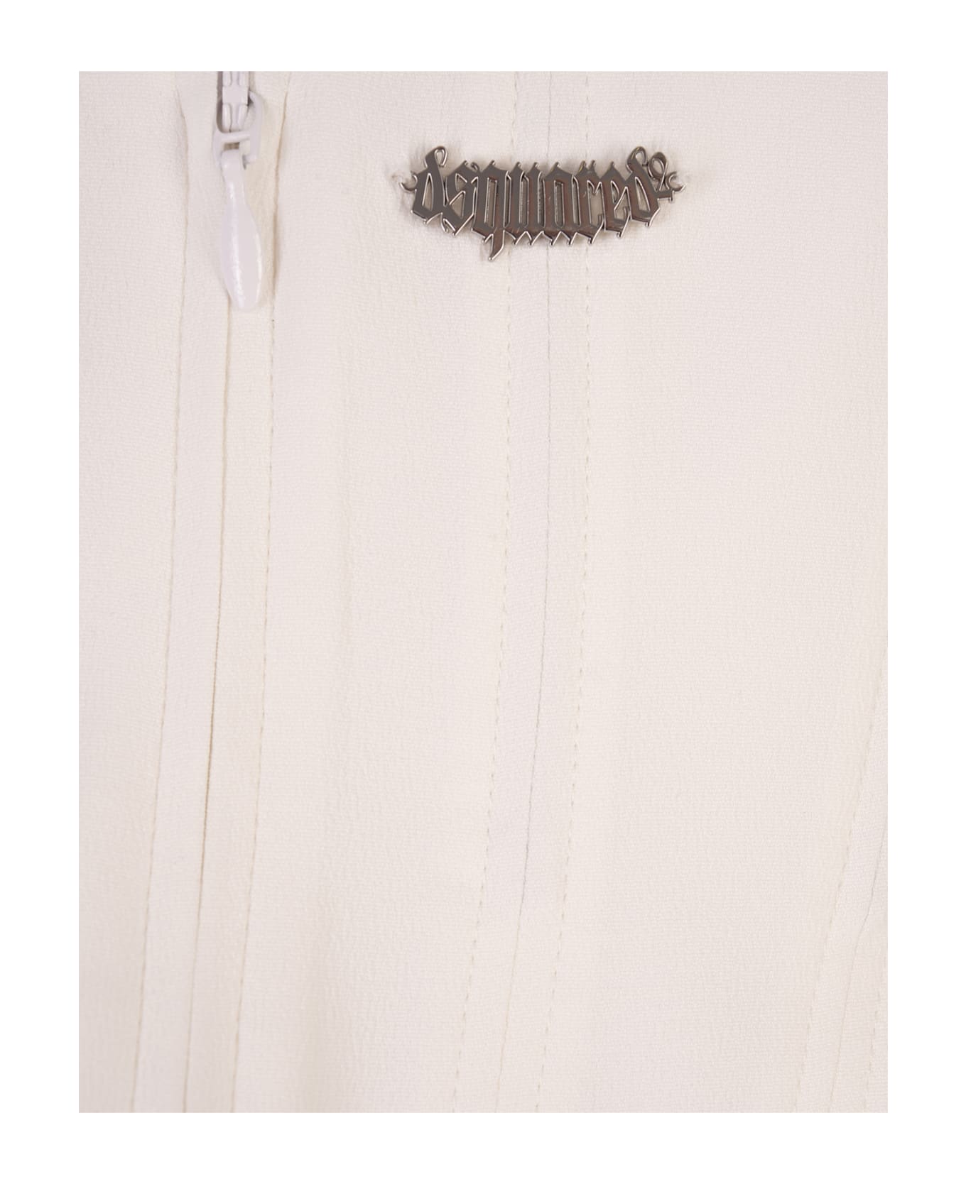 Dsquared2 White Deena Bustier - White トップス