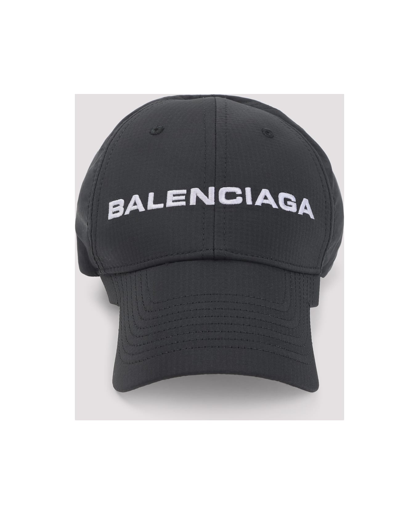Balenciaga Logo Cap - Black White