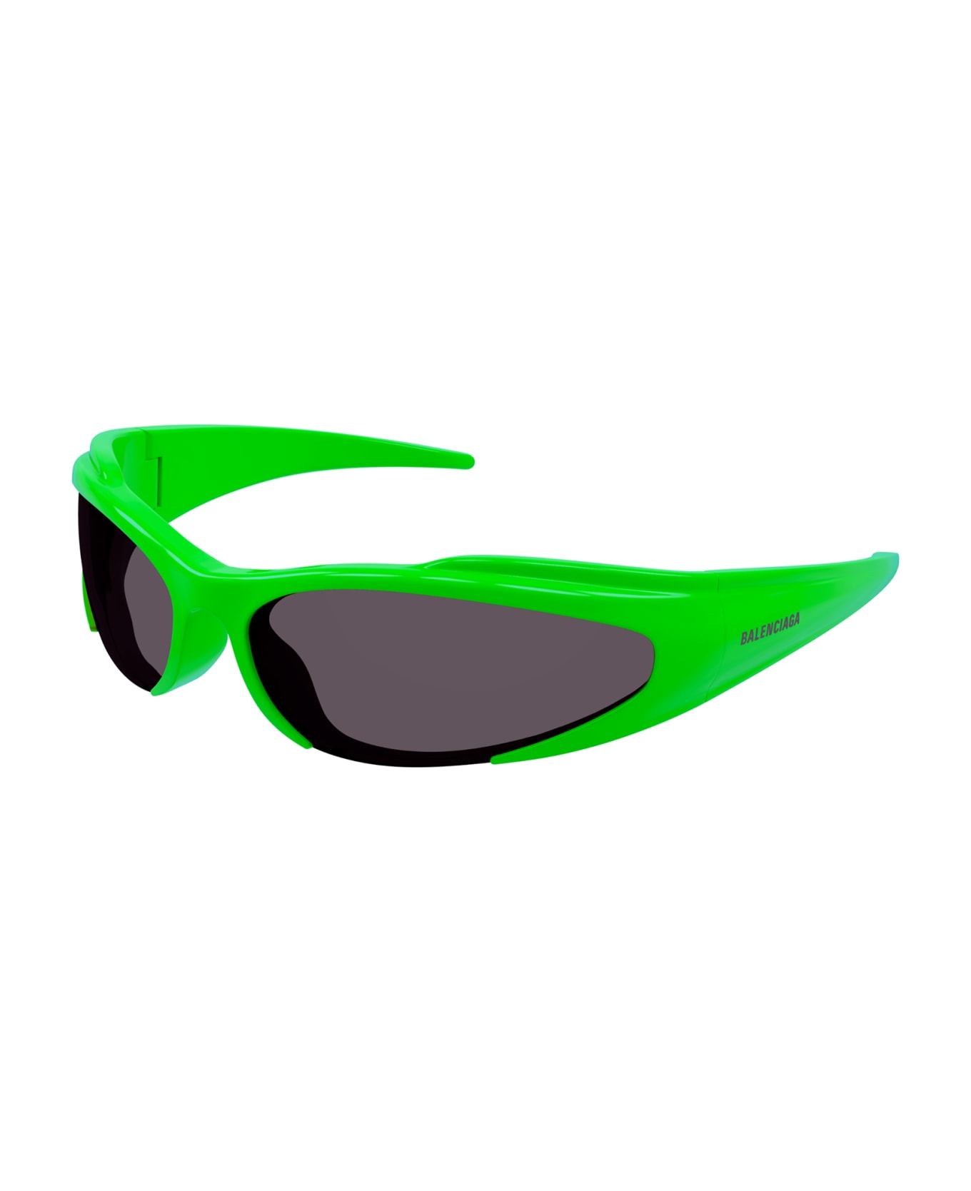 Balenciaga Eyewear BB0253S Sunglasses - Green Green Grey