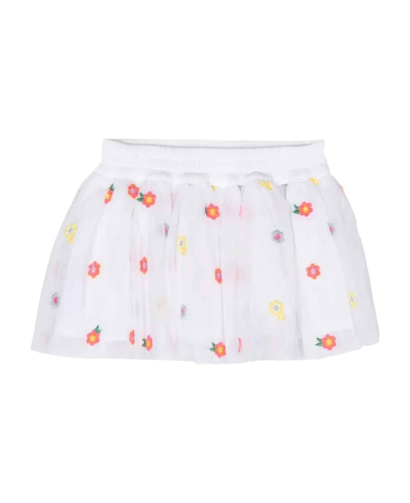 Stella leopard McCartney Kids White/multicolor Skirt Baby Girl . - Avorio