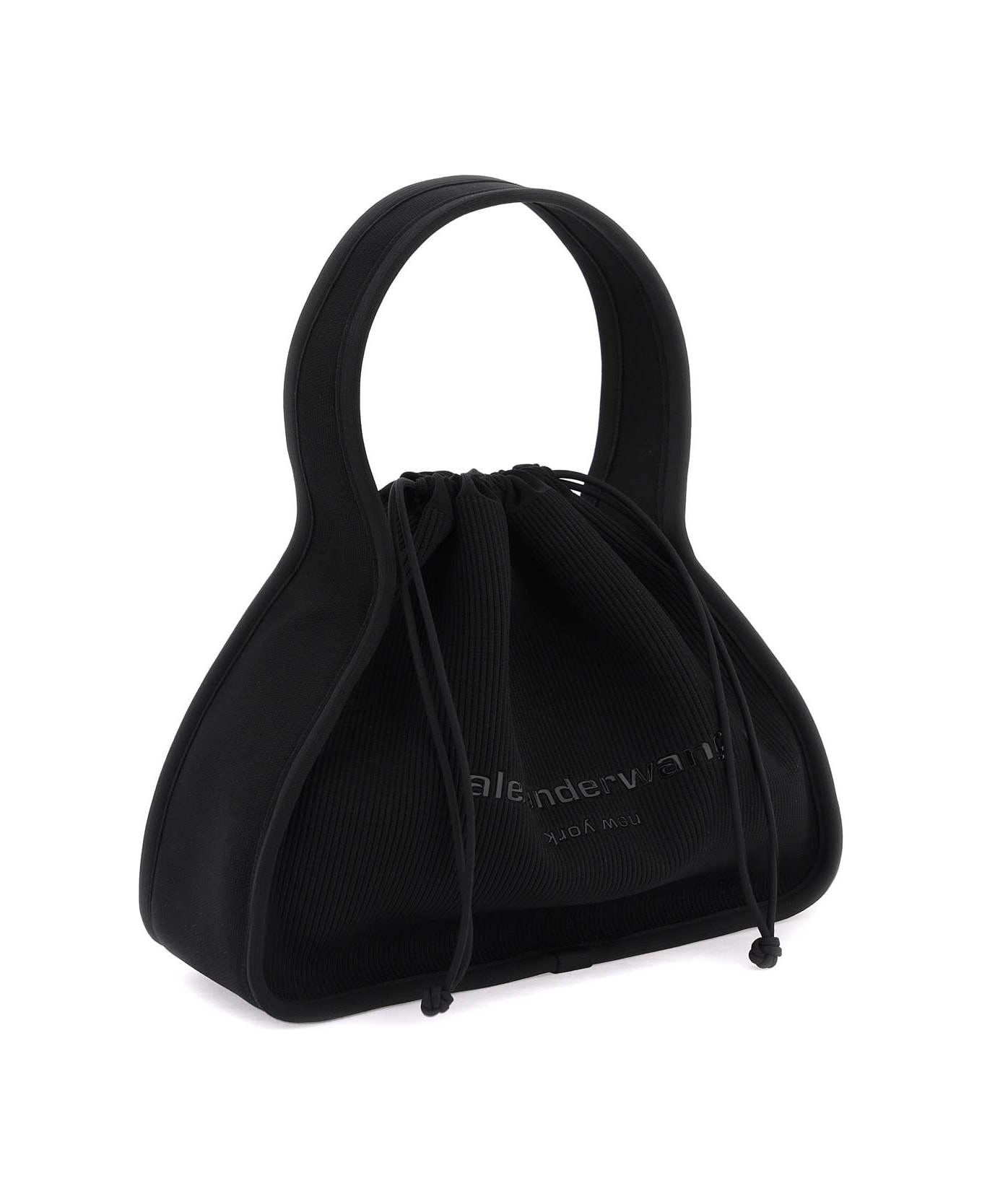 Alexander Wang Shoulder Bag In Black Synthetic Fibers - BLACK