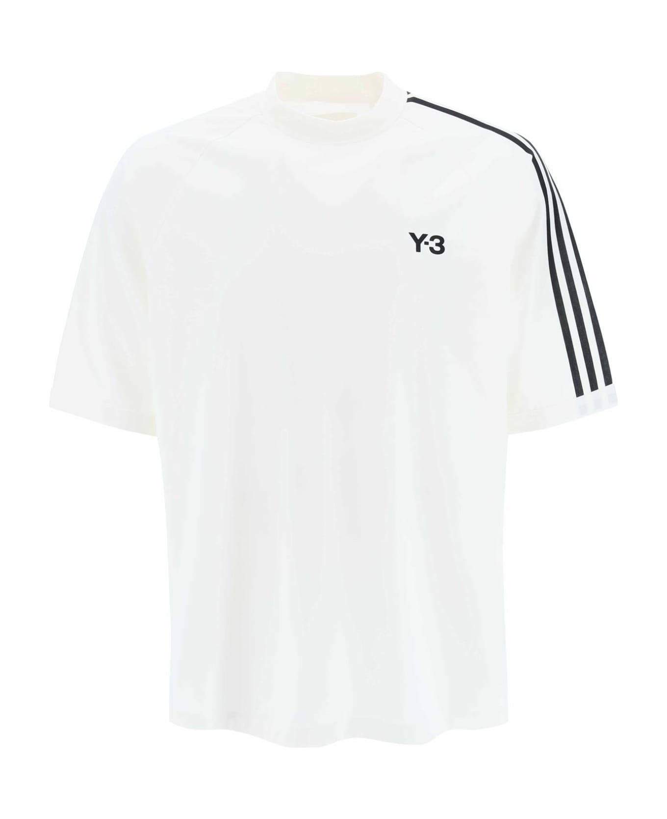 Y-3 3-stripes Crew-neck T-shirt - White