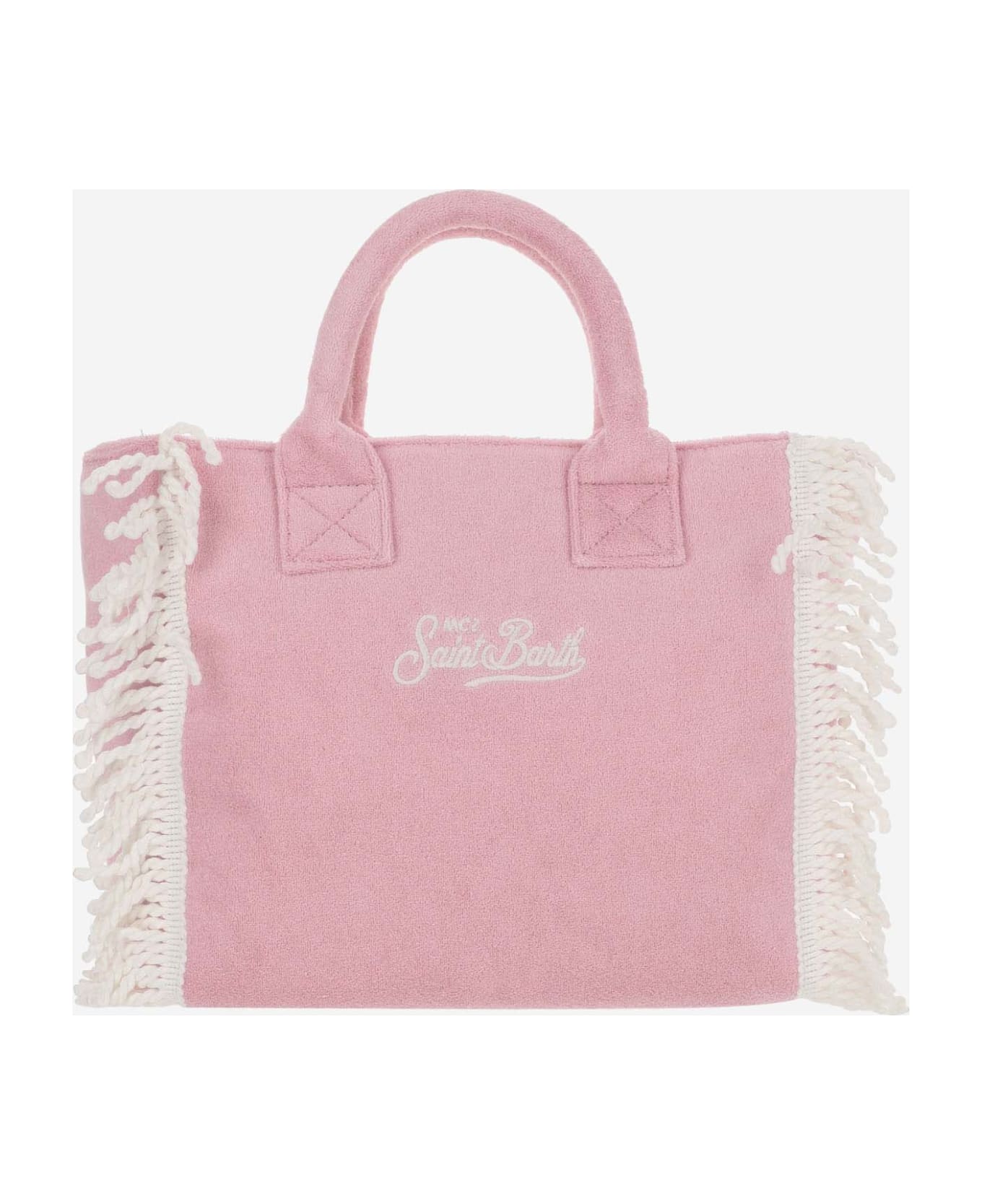 MC2 Saint Barth Colette Terry Tote Bag With Embroidery - Pink トートバッグ