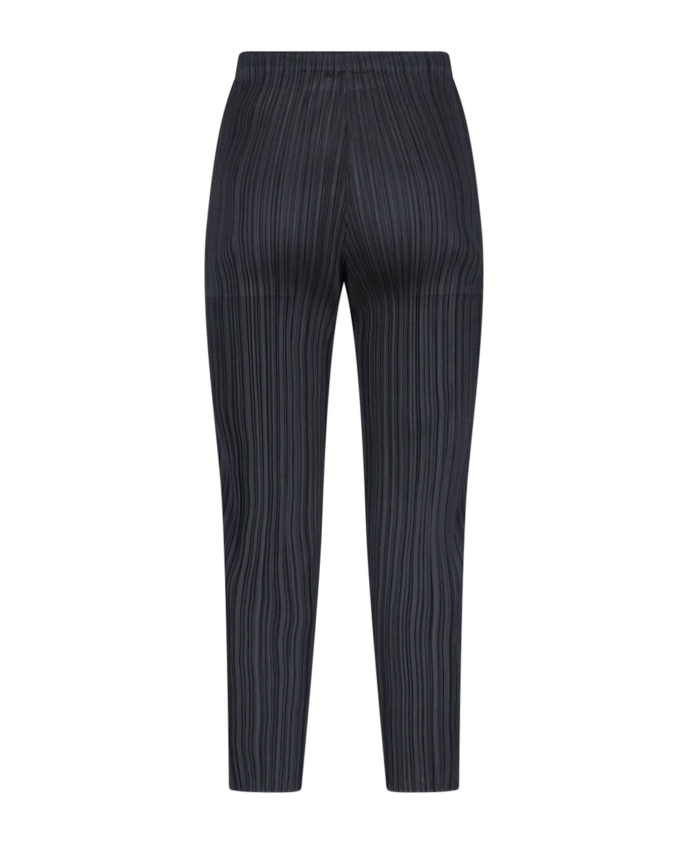 Pleats Please Issey Miyake Pleated Pants - Black