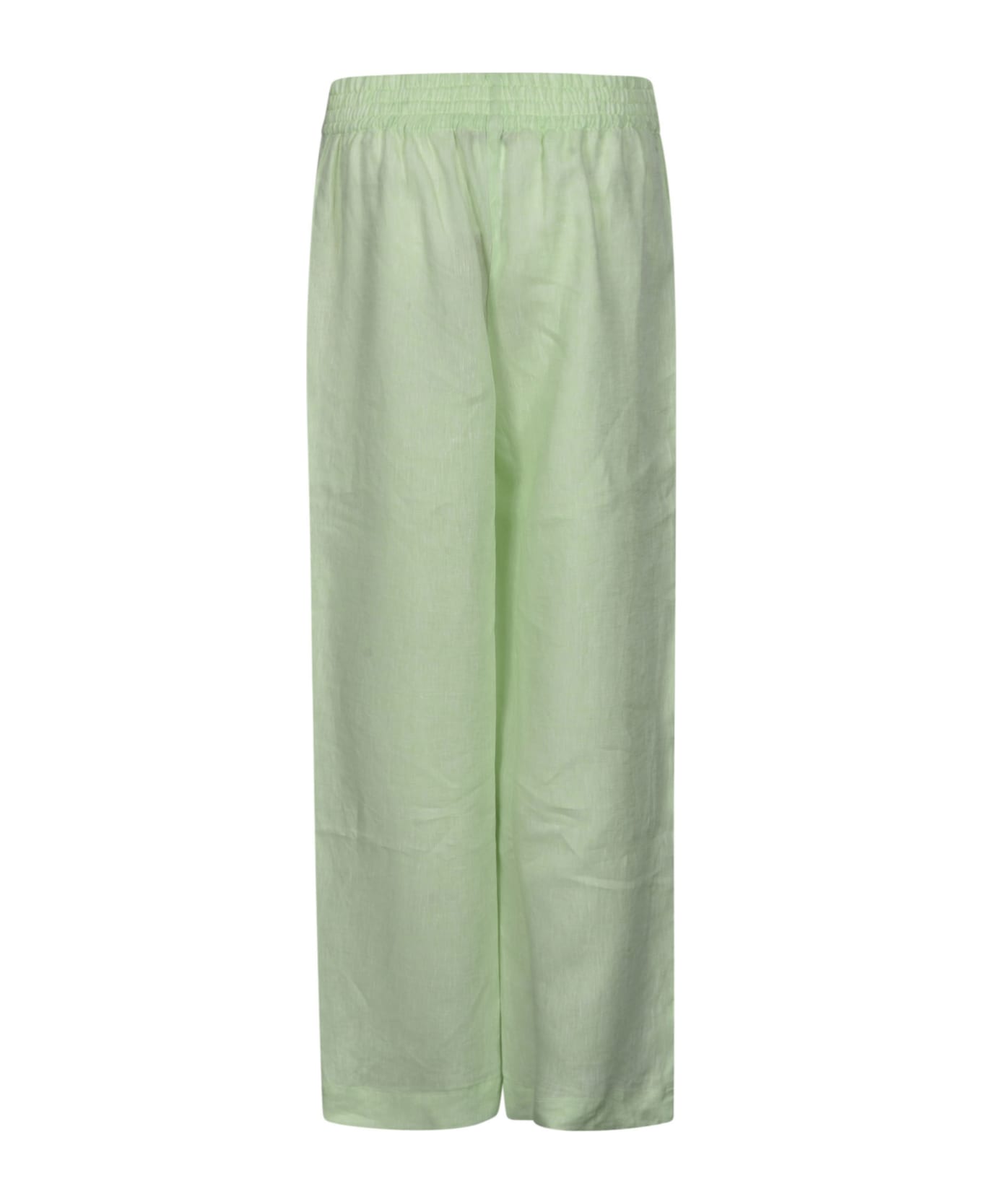 Ermanno Scervino Straight Oversized Trousers - Green ボトムス