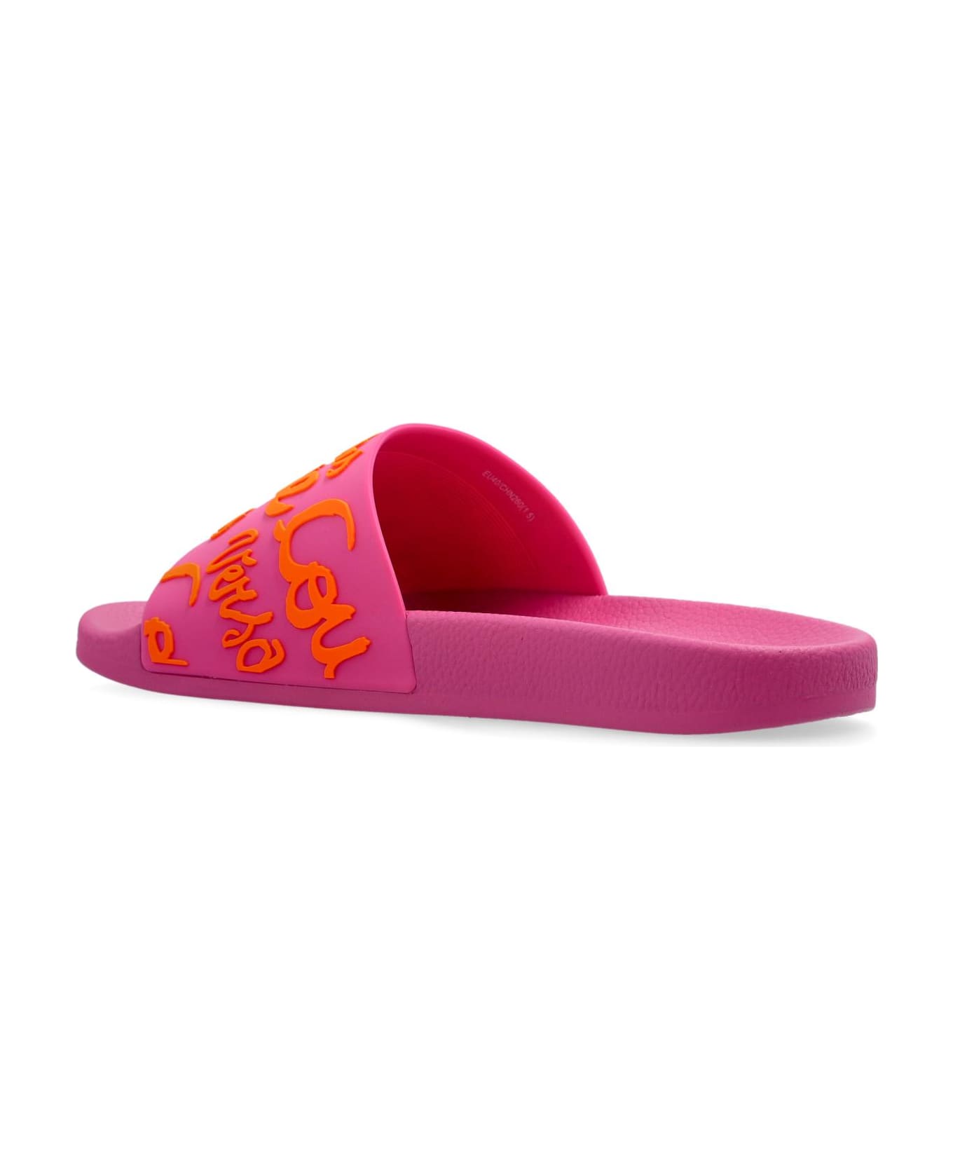 Versace Jeans Couture Rubber Slides - FLAMINGO + TIGER