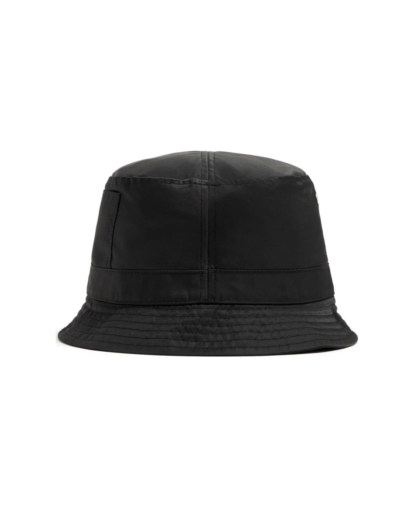 Jacquemus Logo Detailed Bucket Hat - Black 帽子