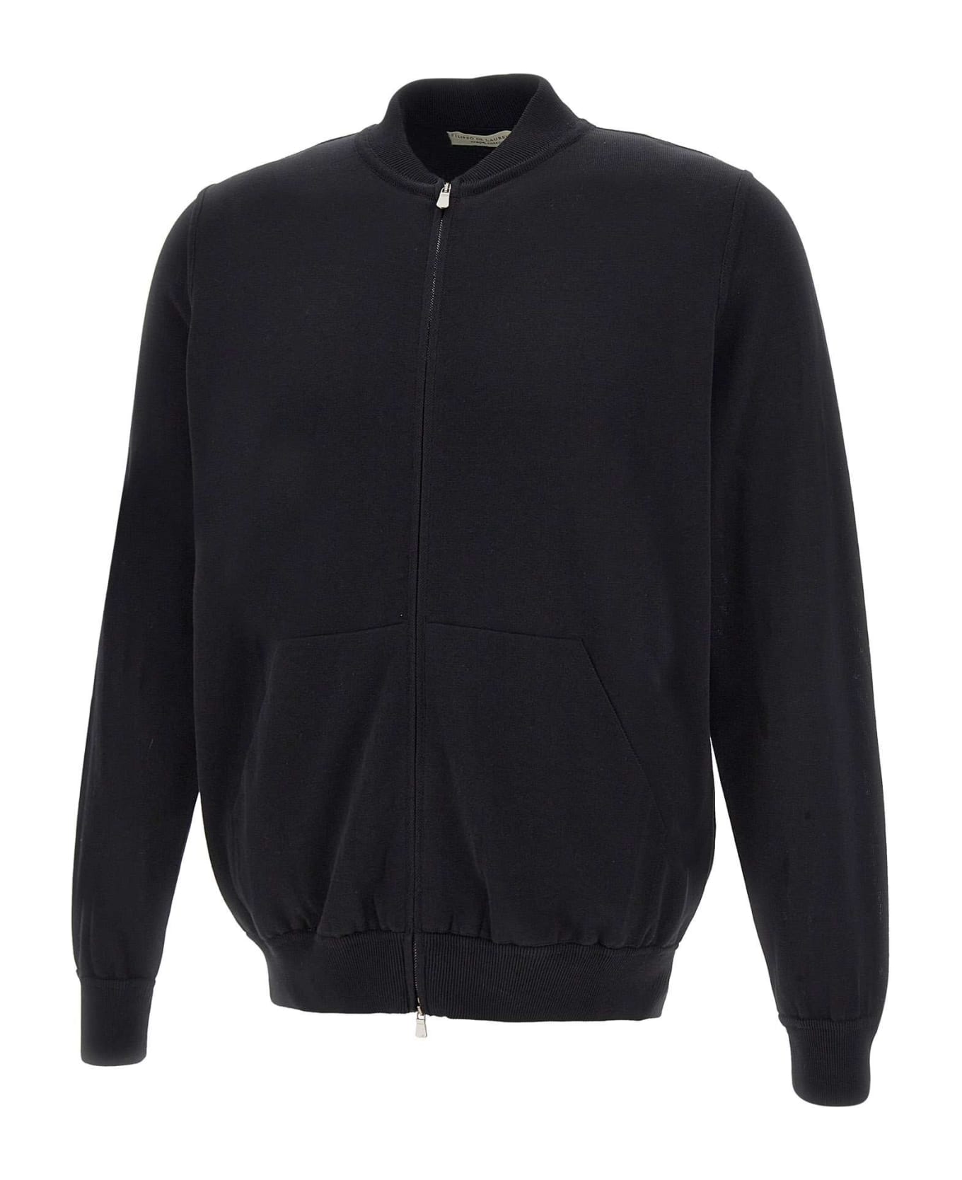 Filippo De Laurentiis Cotton Sweater - BLACK