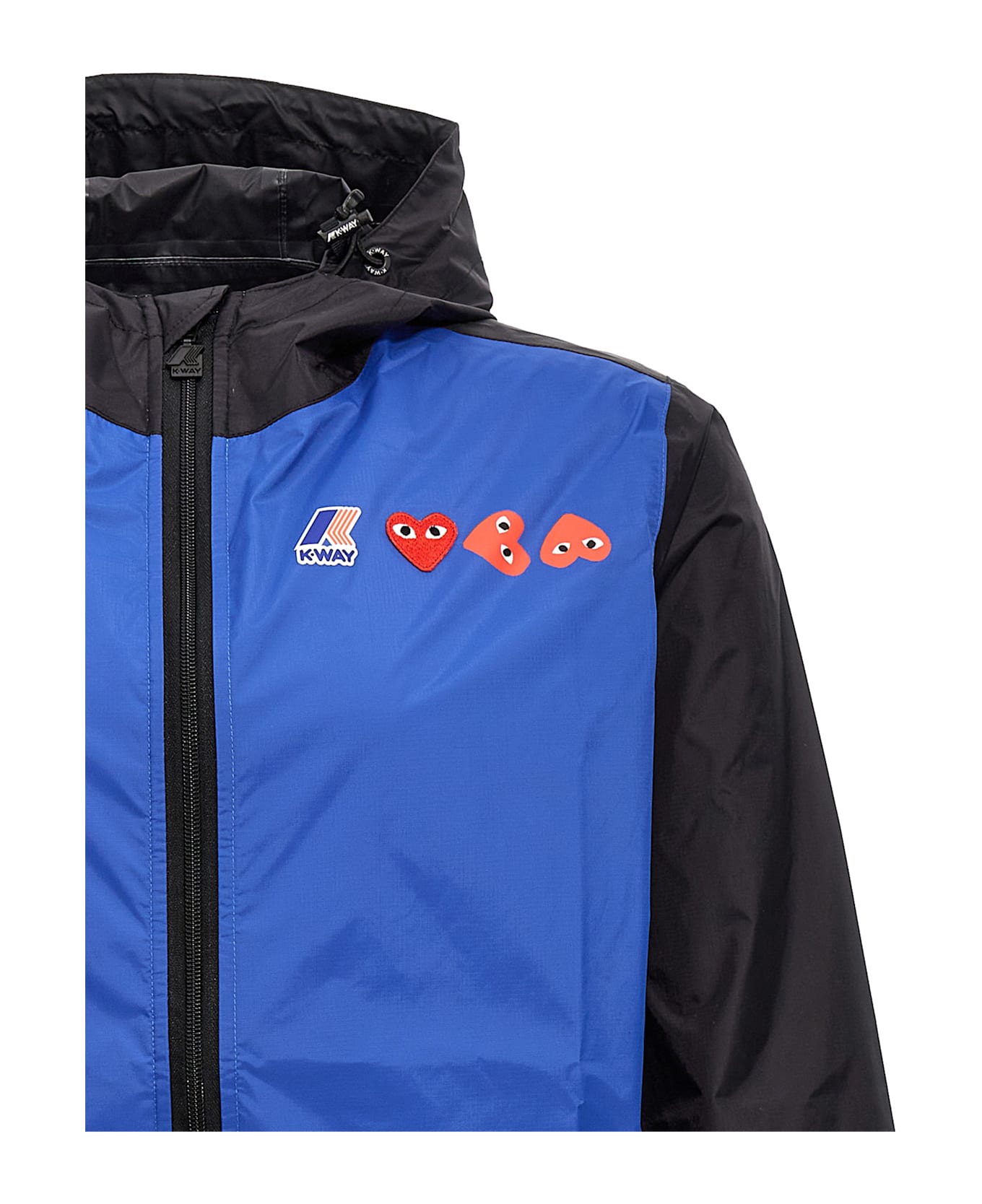 Comme des Garçons Play X K-way Jacket - Blue