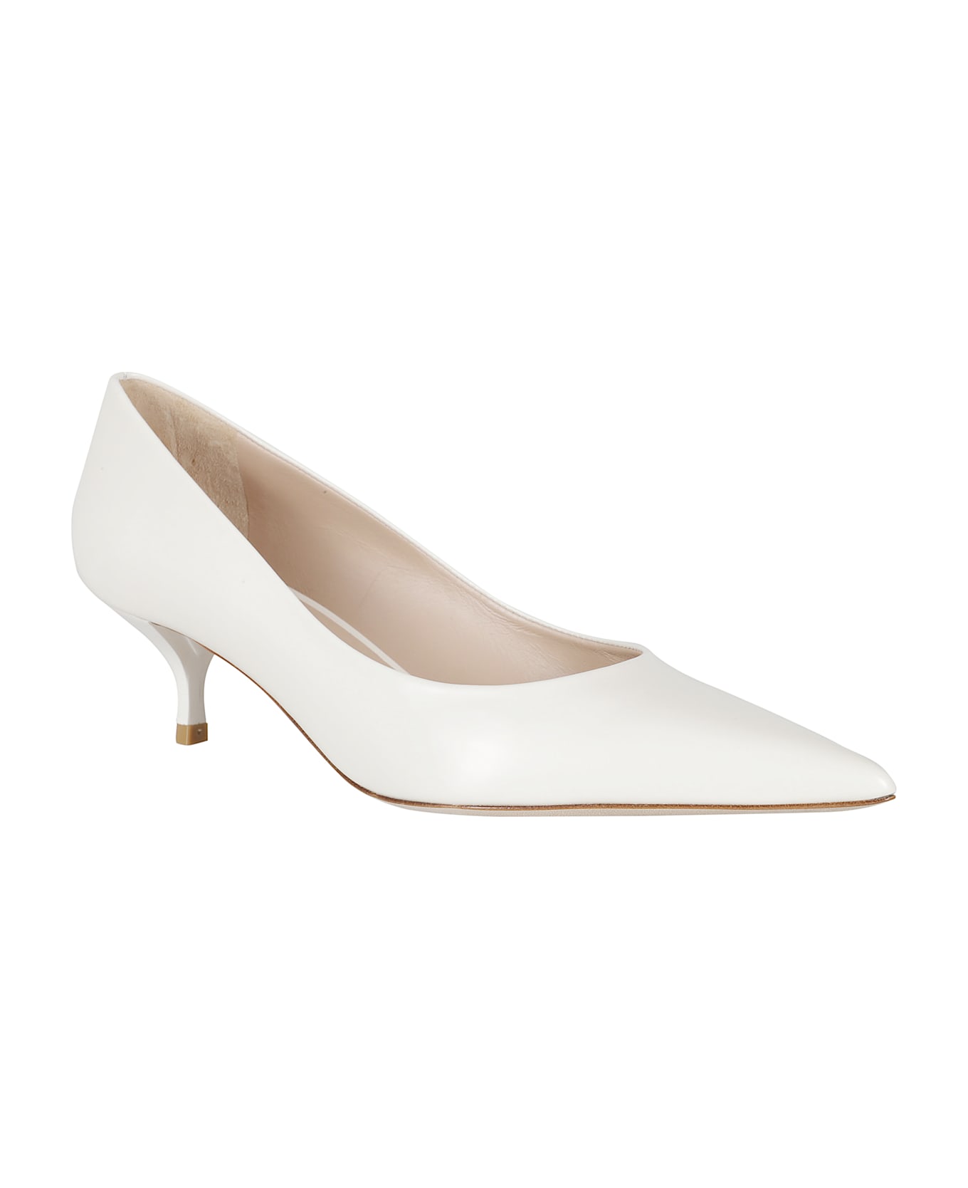 Stuart Weitzman Stuart Power 50 Pump - Crm Cream