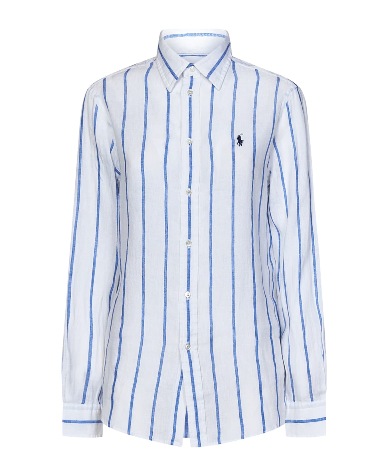 Ralph Lauren Shirt - White Royal シャツ